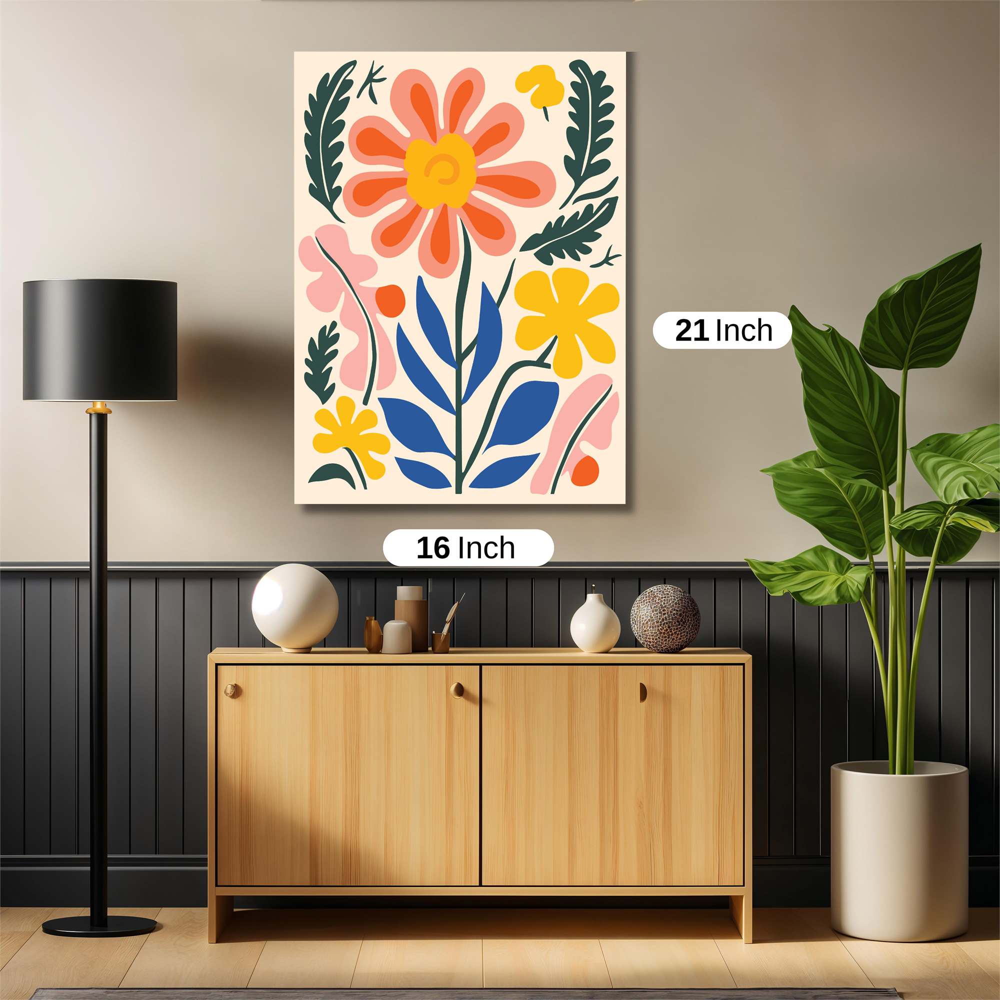 Floral Joy Safe Wall Magnetic / M