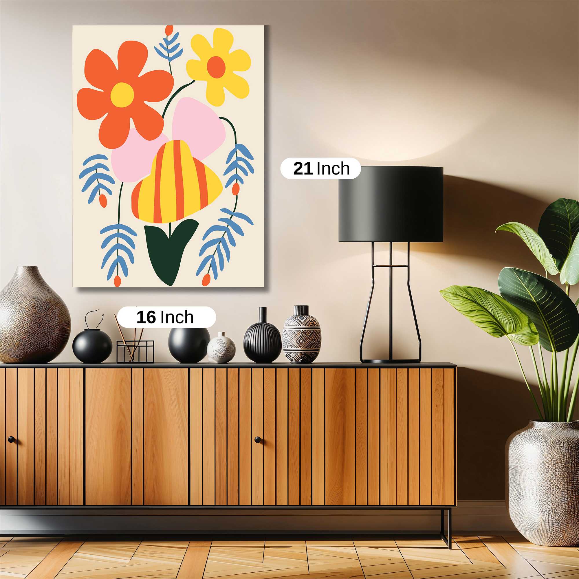 Floral Joy Safe Wall Magnetic / M