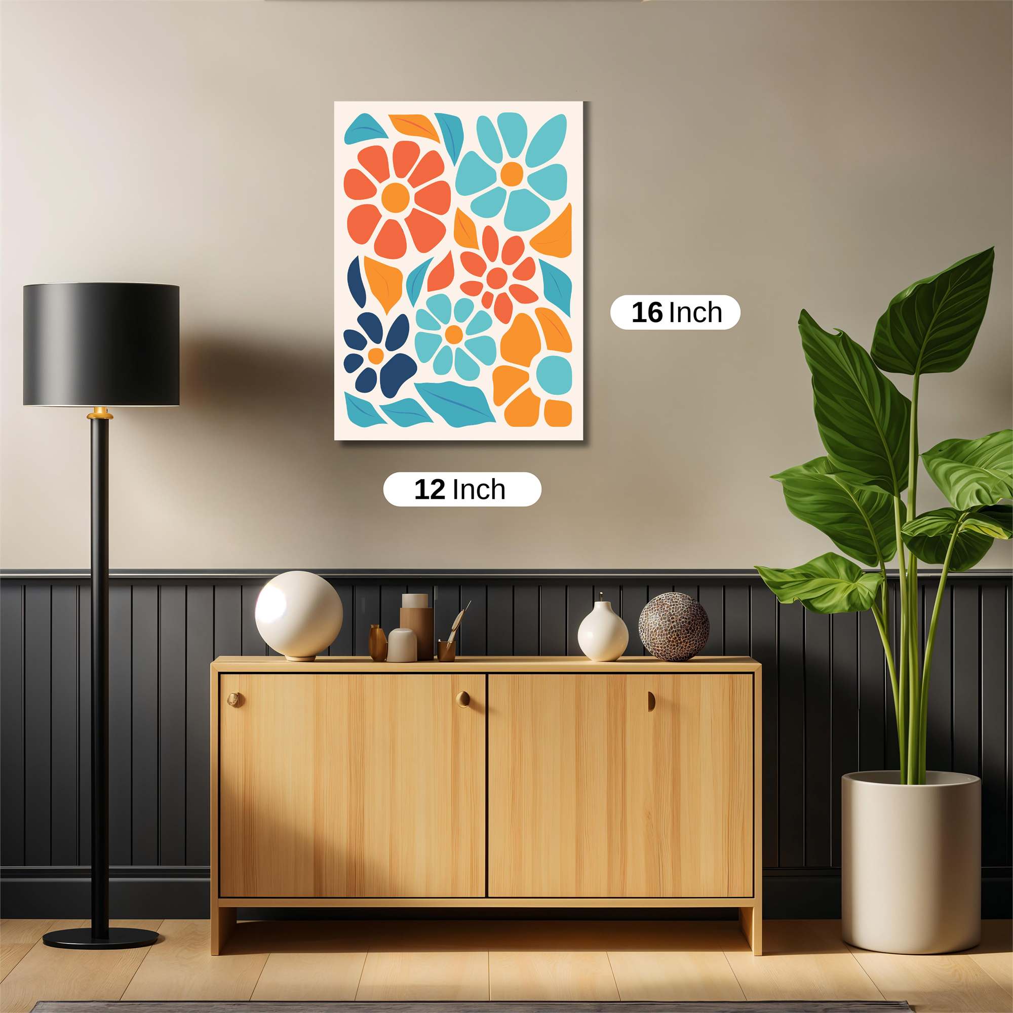 Floral Joy Safe Wall Magnetic / M