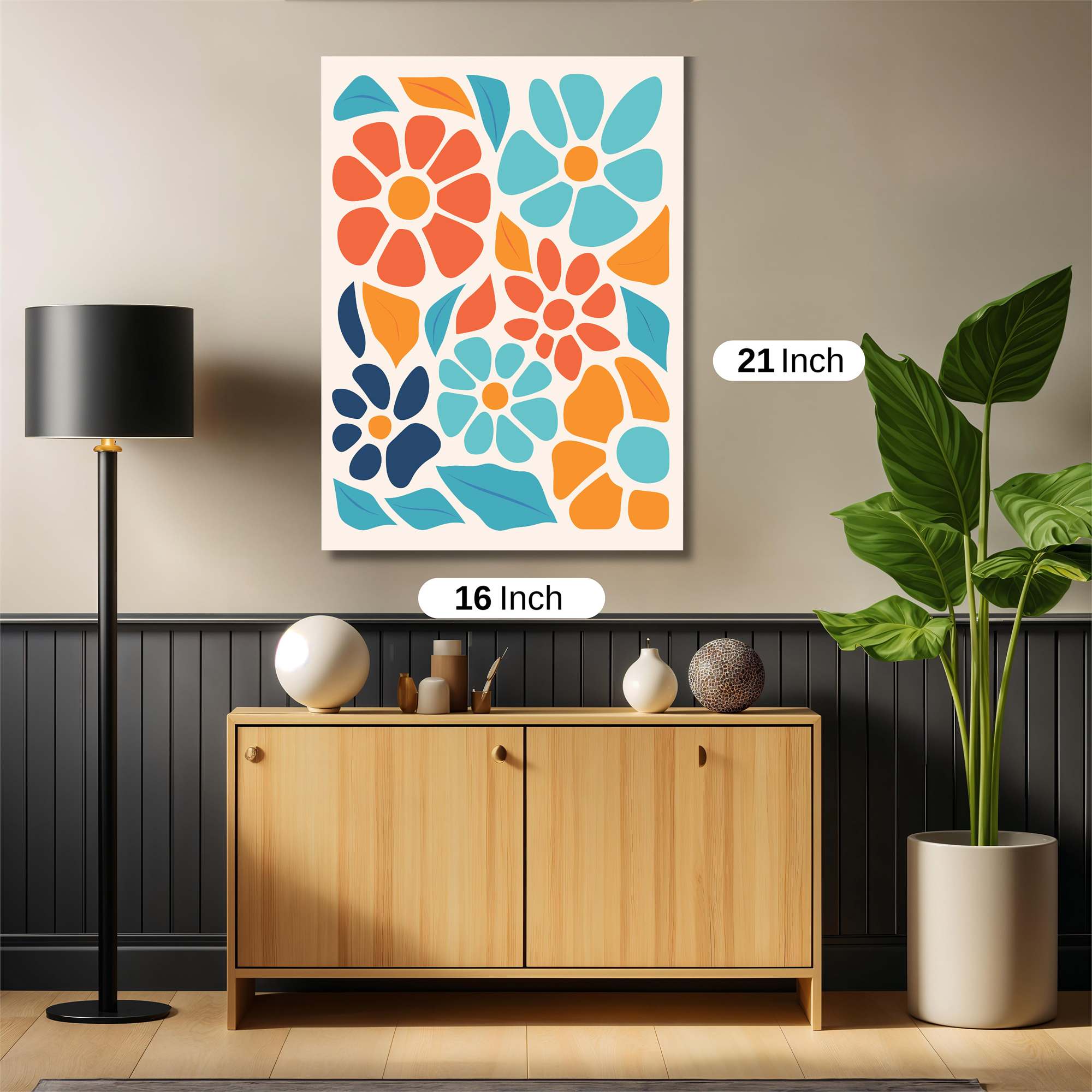 Floral Joy Safe Wall Magnetic / M