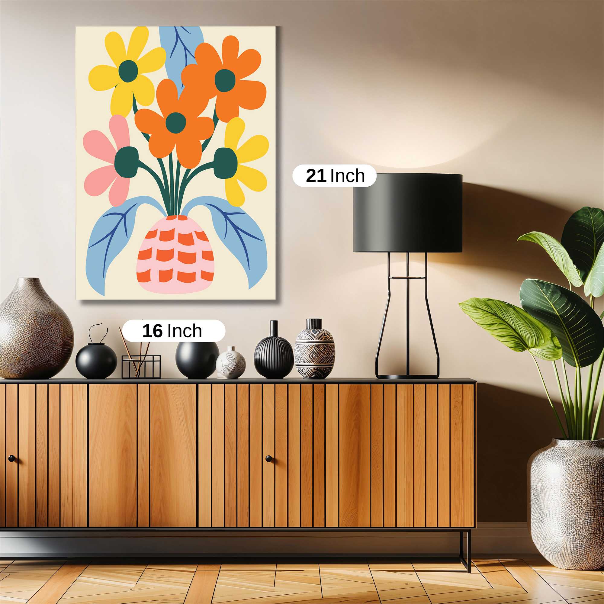 Floral Joy Safe Wall Magnetic / M