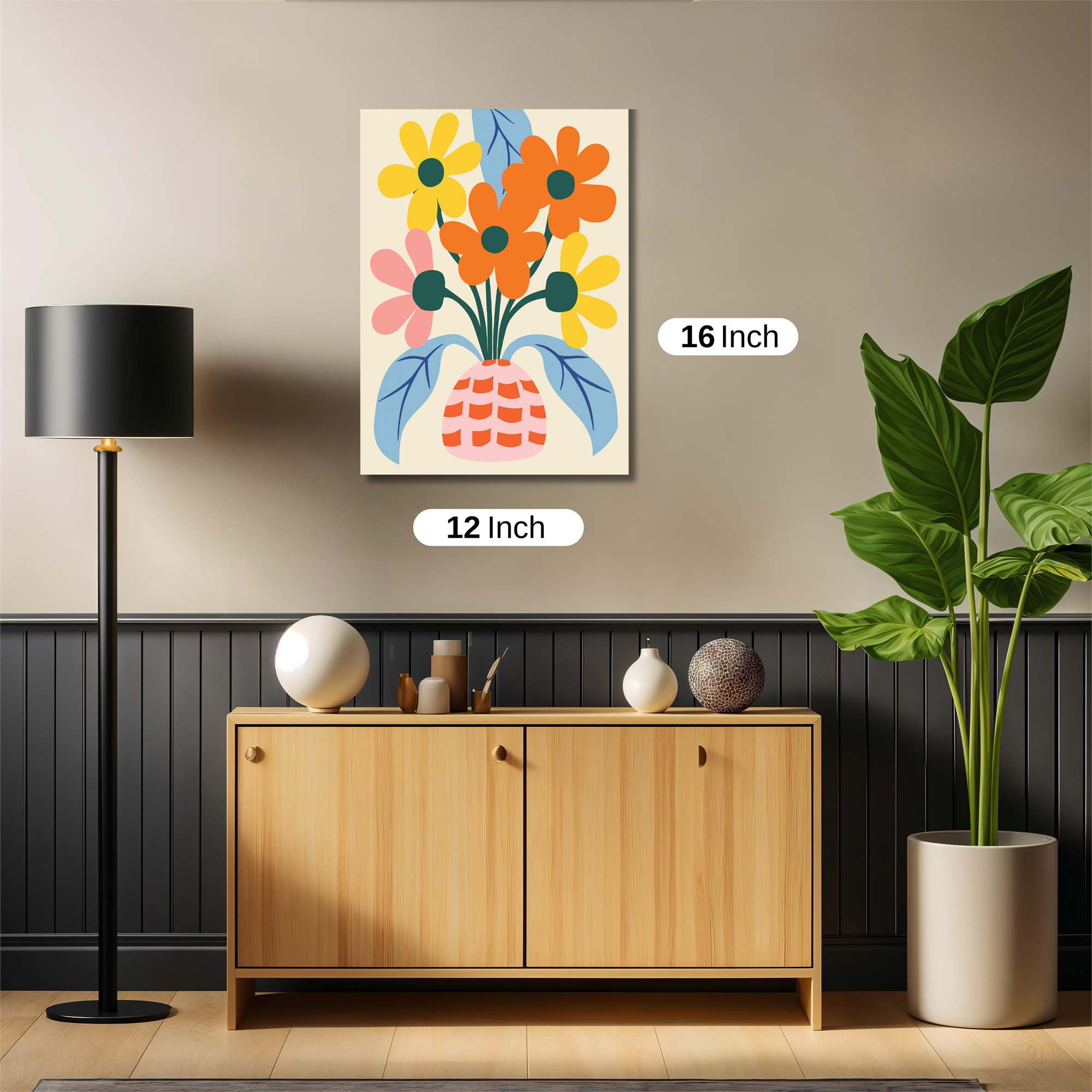 Floral Joy Safe Wall Magnetic / M