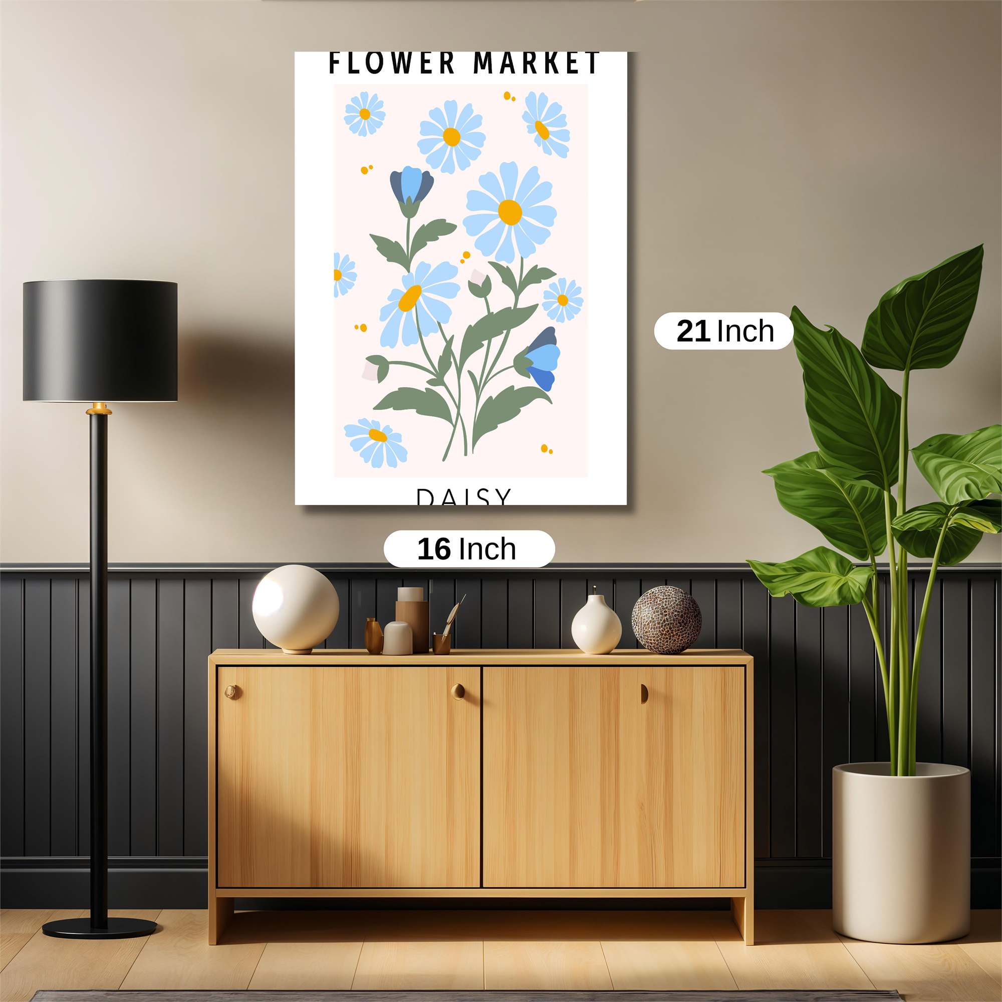 Daisy Delight Safe Wall Magnetic / M