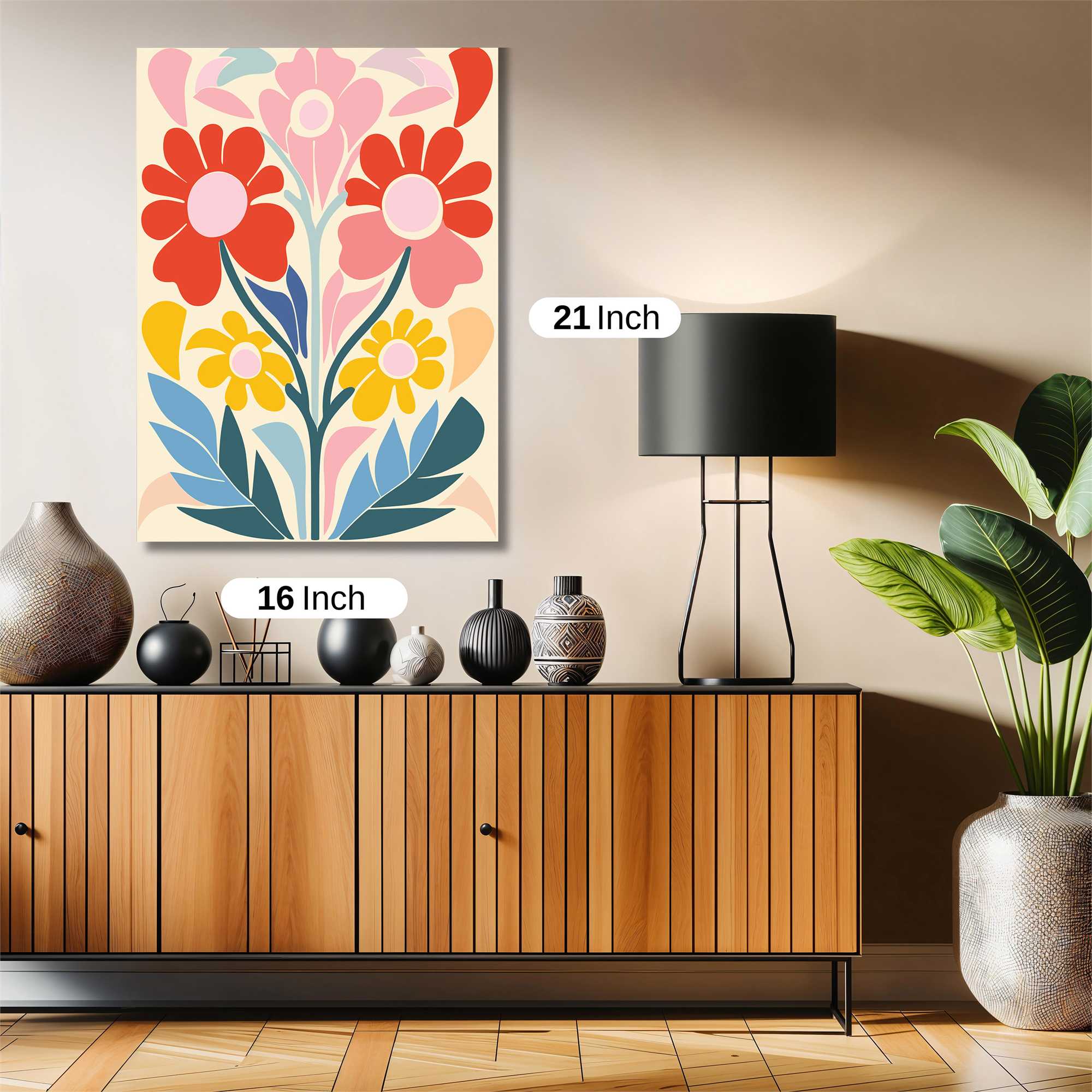 Floral Bliss Safe Wall Magnetic / M
