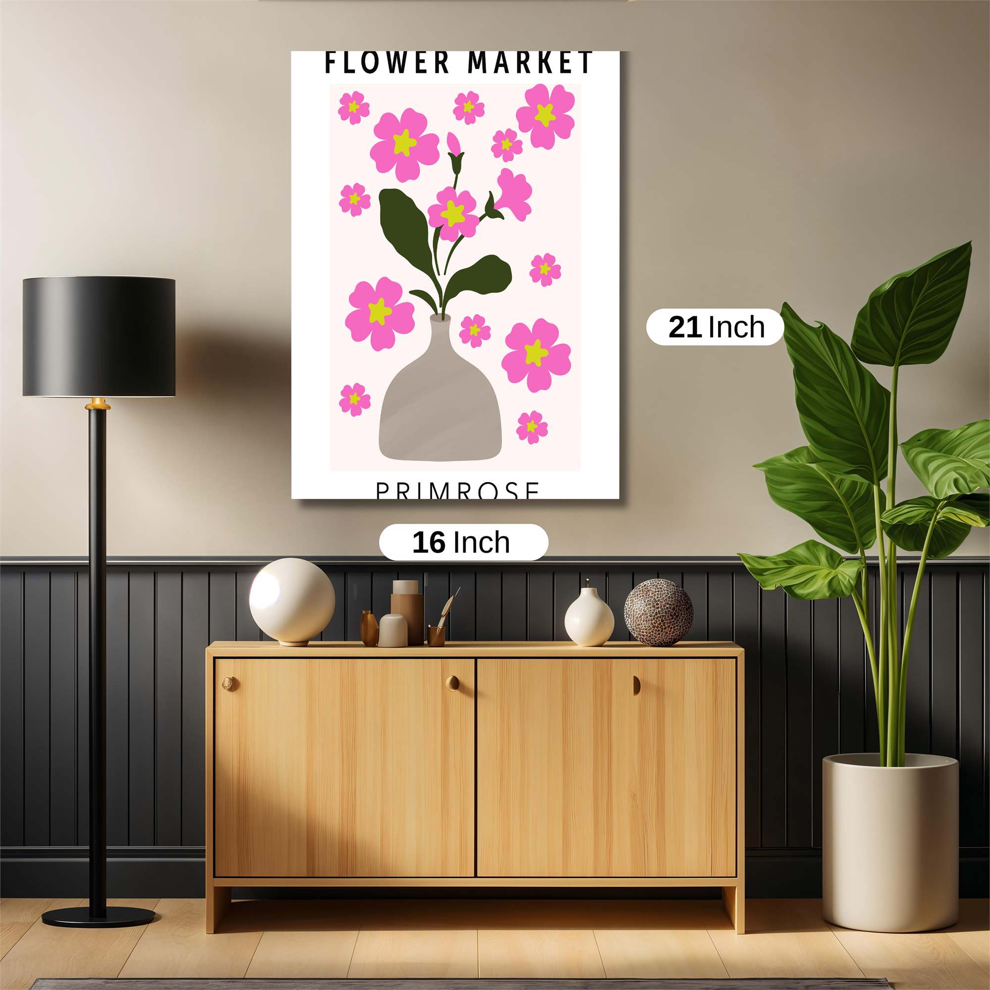 Primrose Parade Safe Wall Magnetic / M