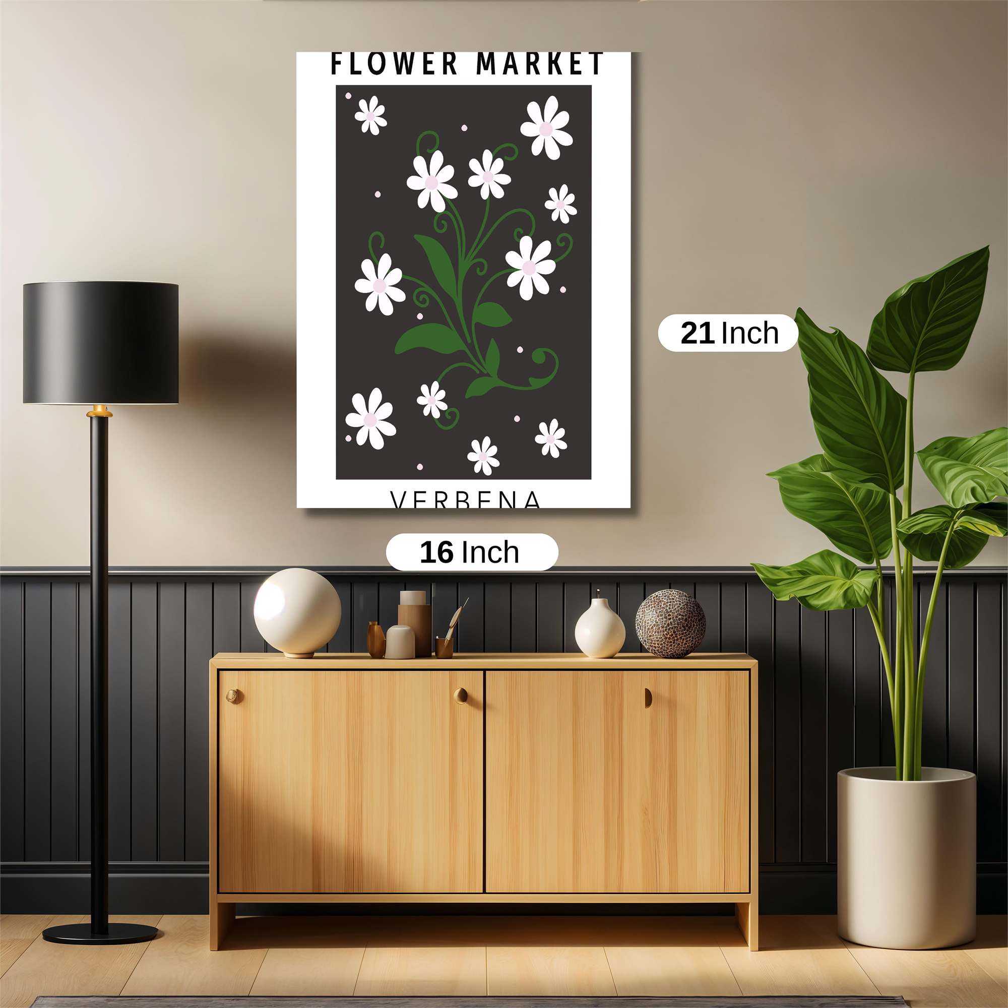 Verbena Whimsy Safe Wall Magnetic / M
