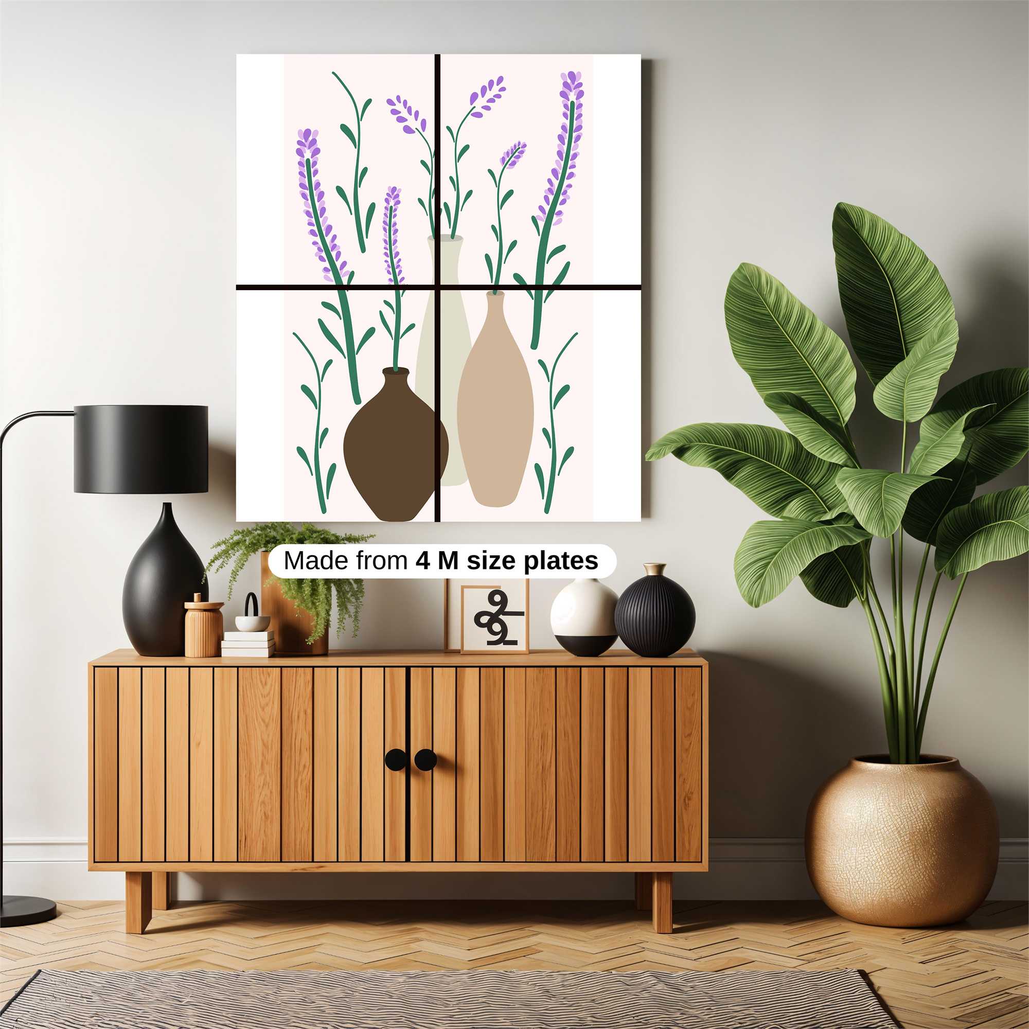 Lavender Serenity Safe Wall Magnetic / M