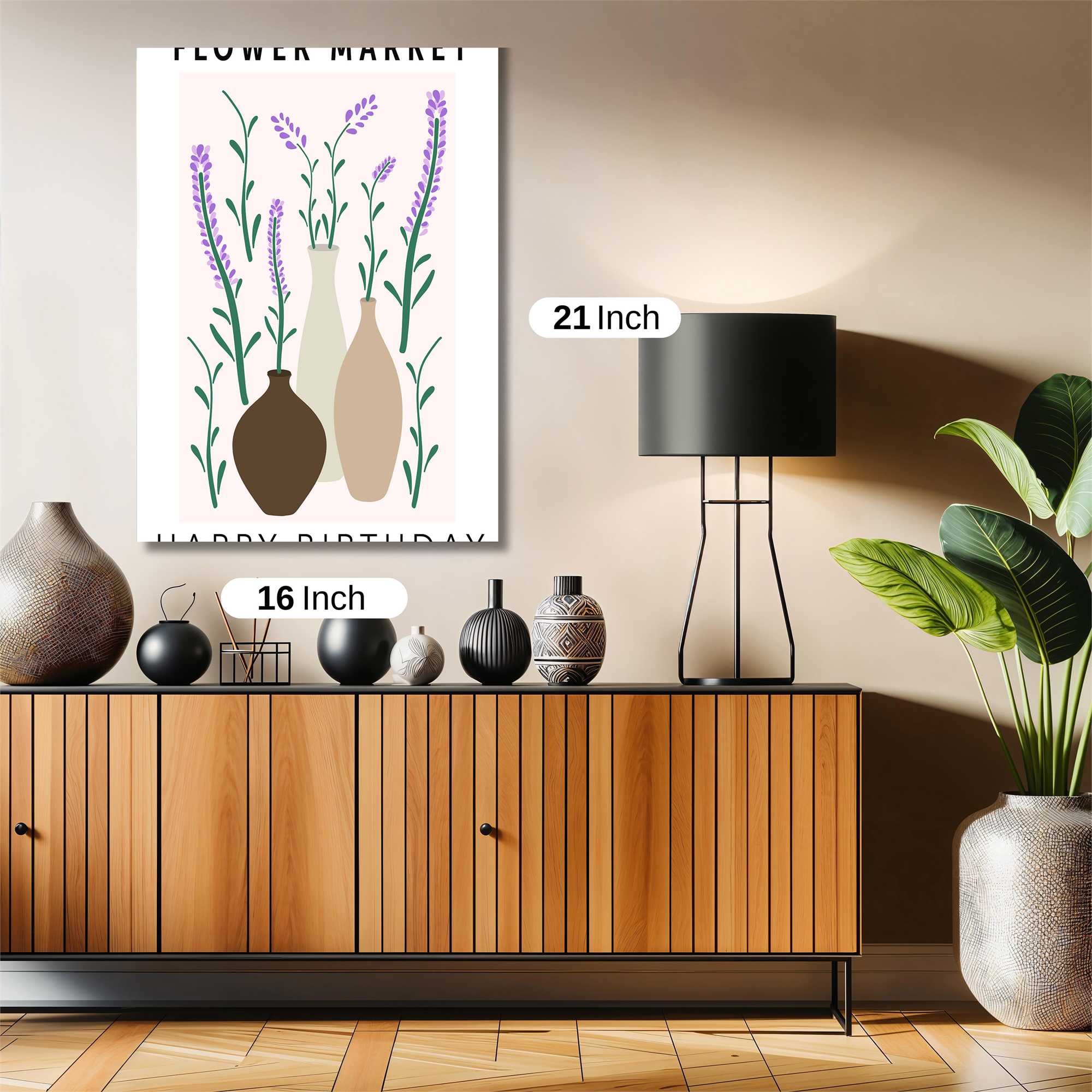 Lavender Serenity Safe Wall Magnetic / M