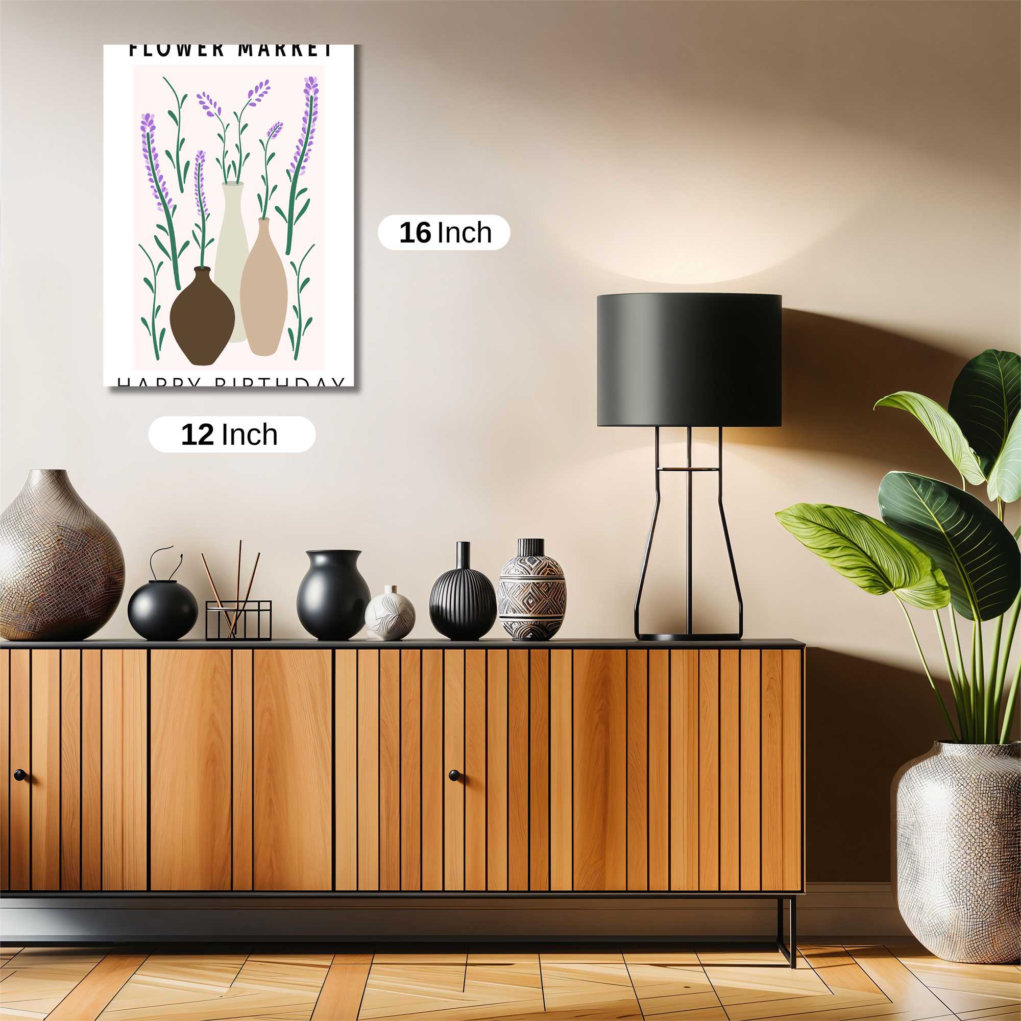 Lavender Serenity Safe Wall Magnetic / M