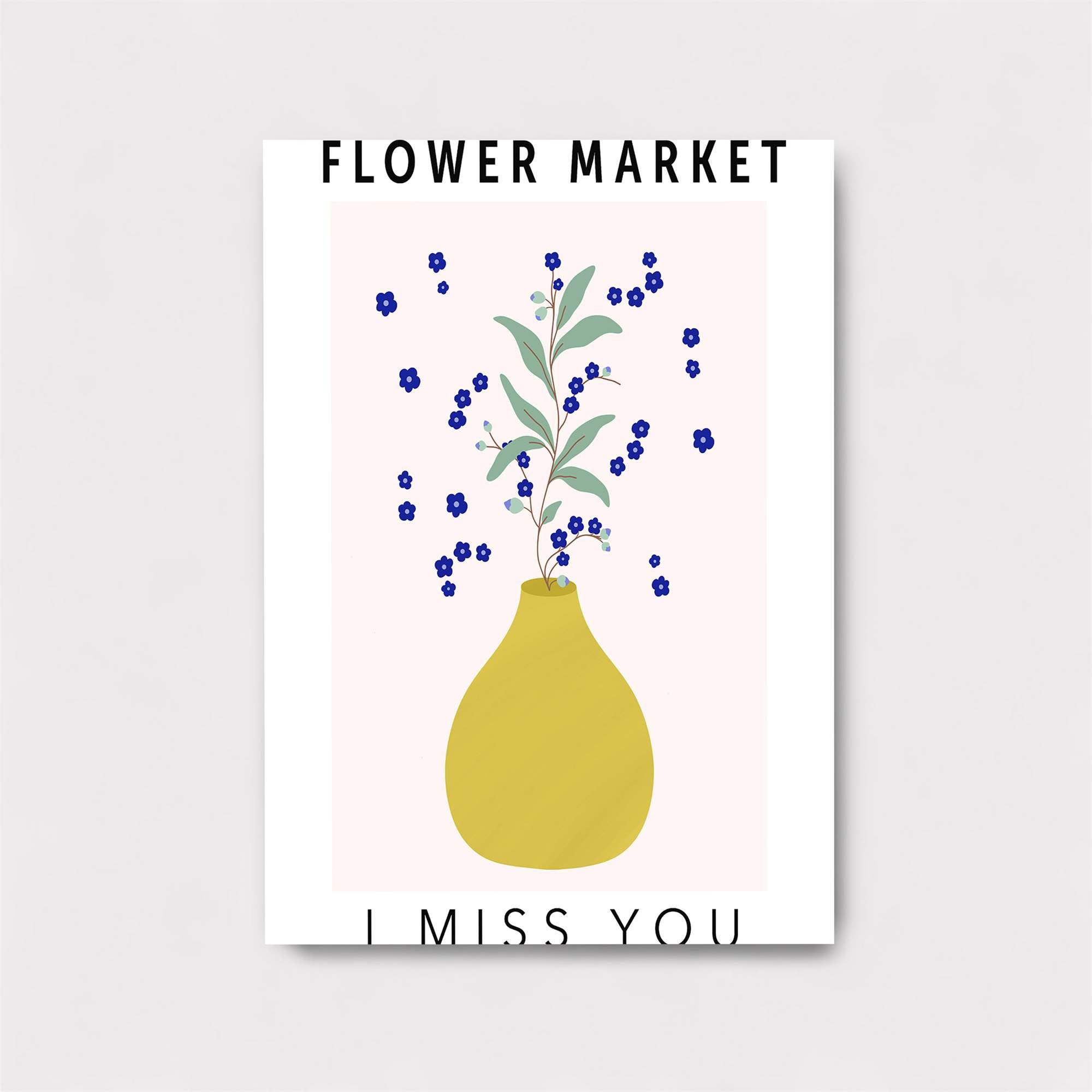 Floral Whimsy Safe Wall Magnetic / M