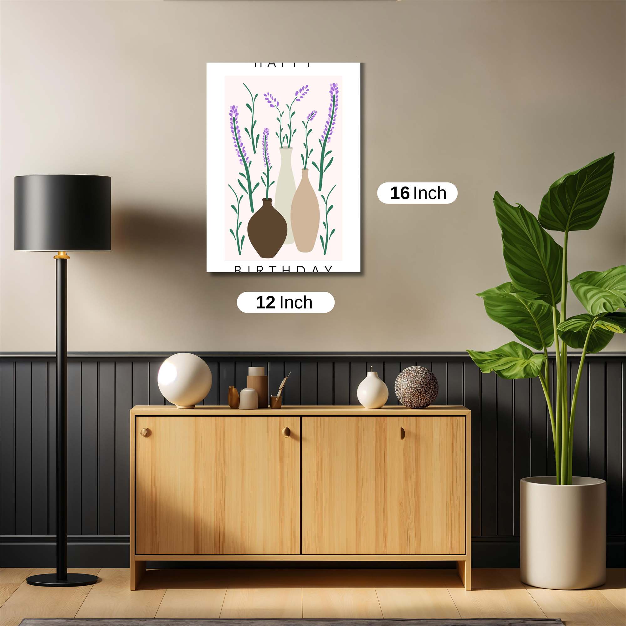 Lavender Joy Safe Wall Magnetic / M