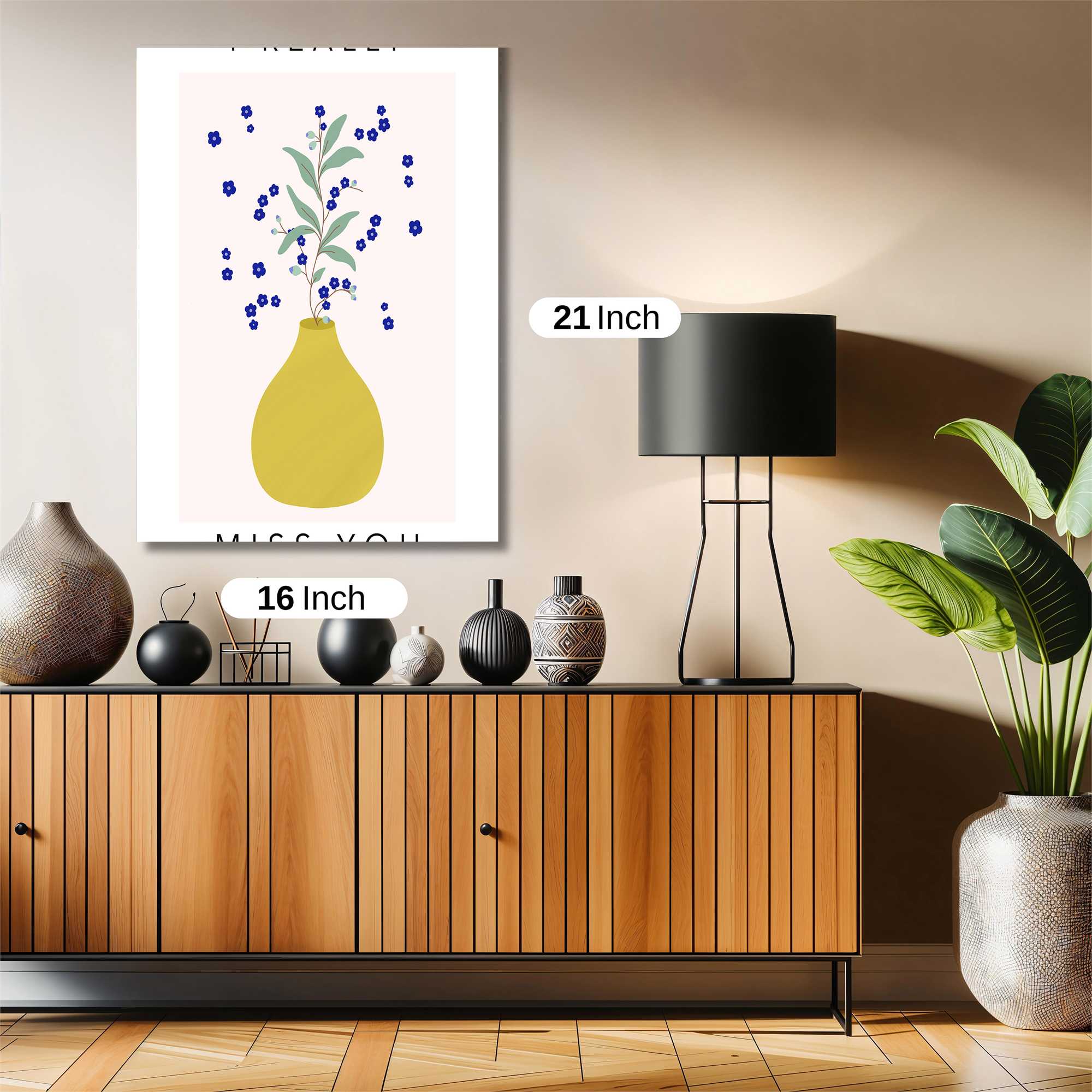 Floral Longing Safe Wall Magnetic / M