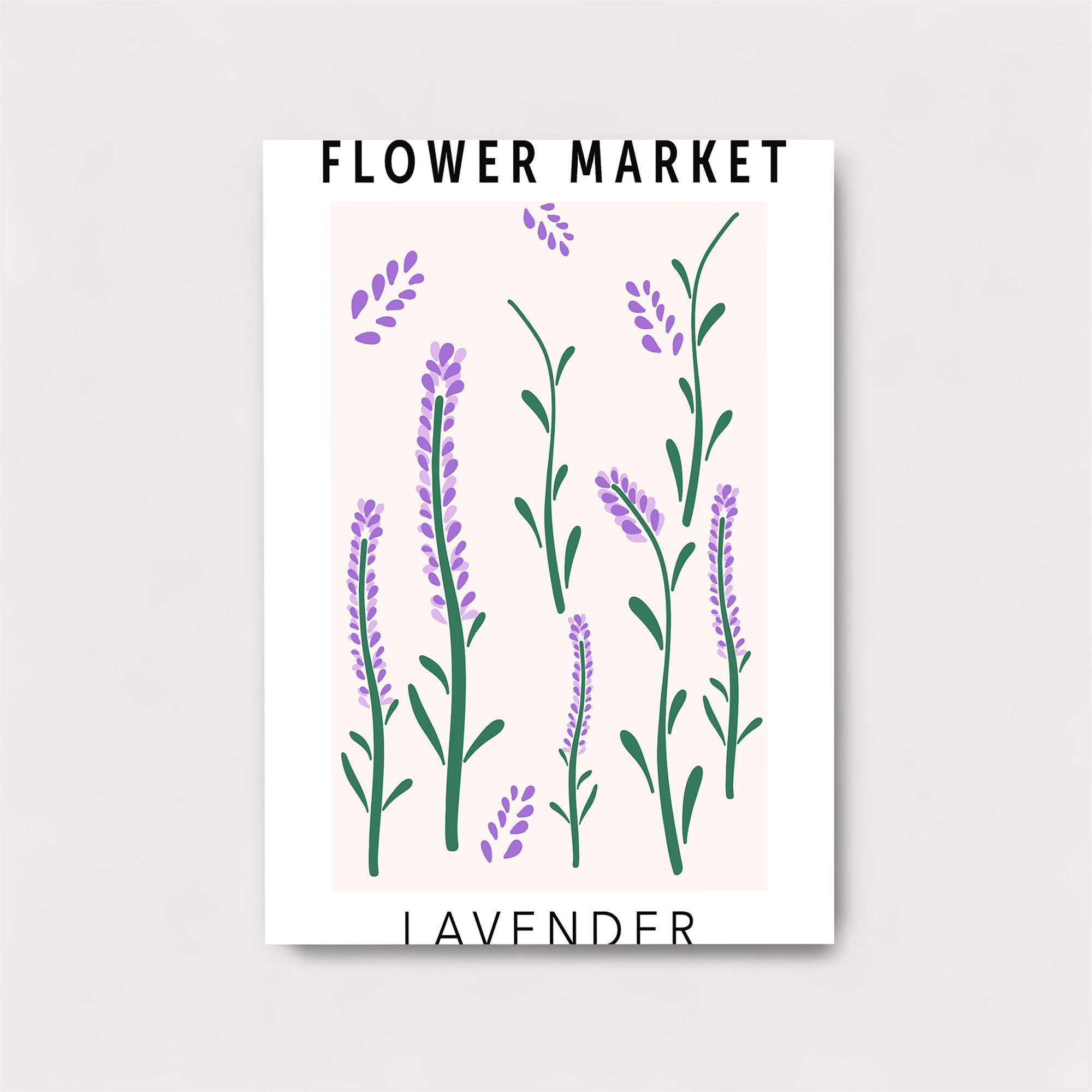 Lavender Whimsy Safe Wall Magnetic / M