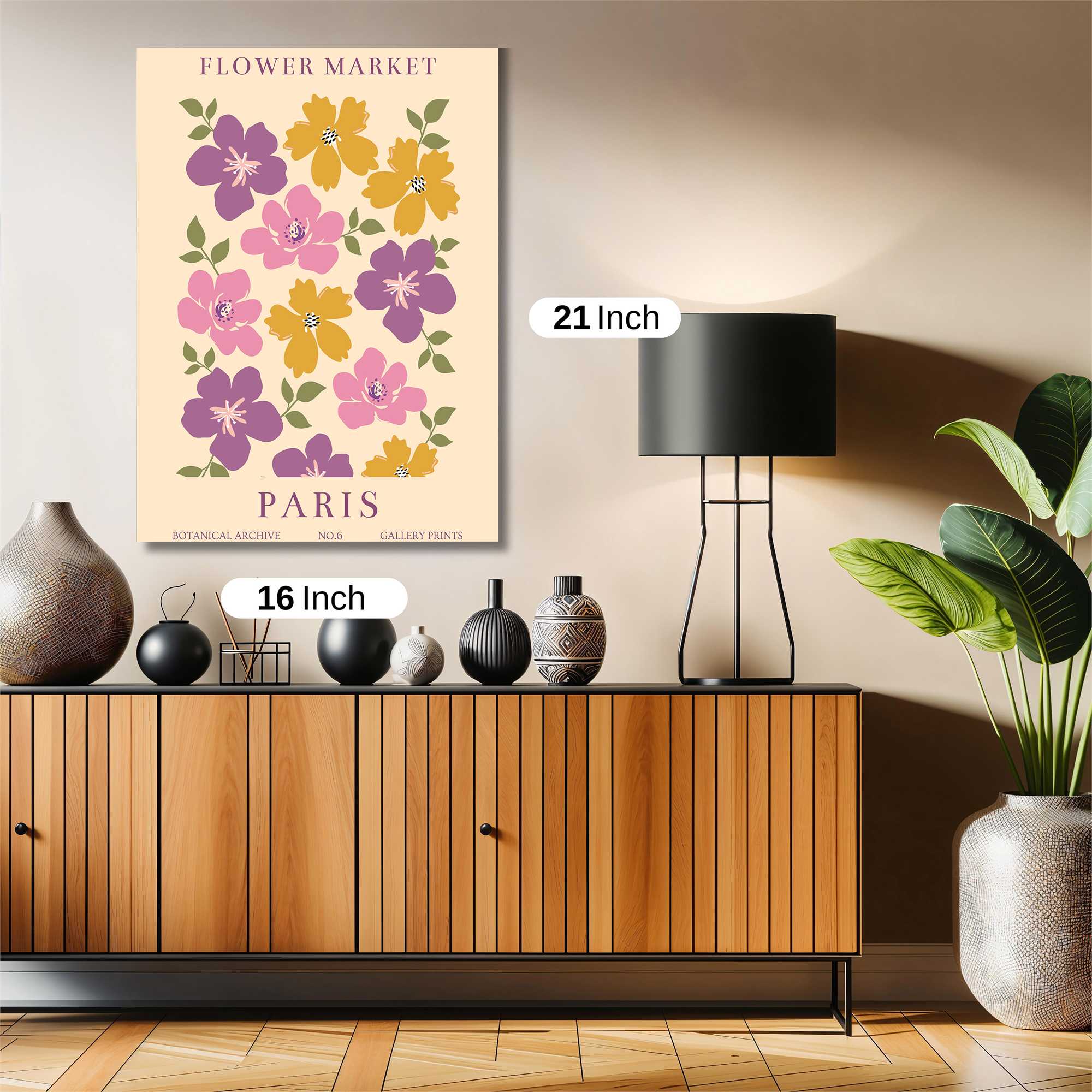 Parisian Bloom Safe Wall Magnetic / M