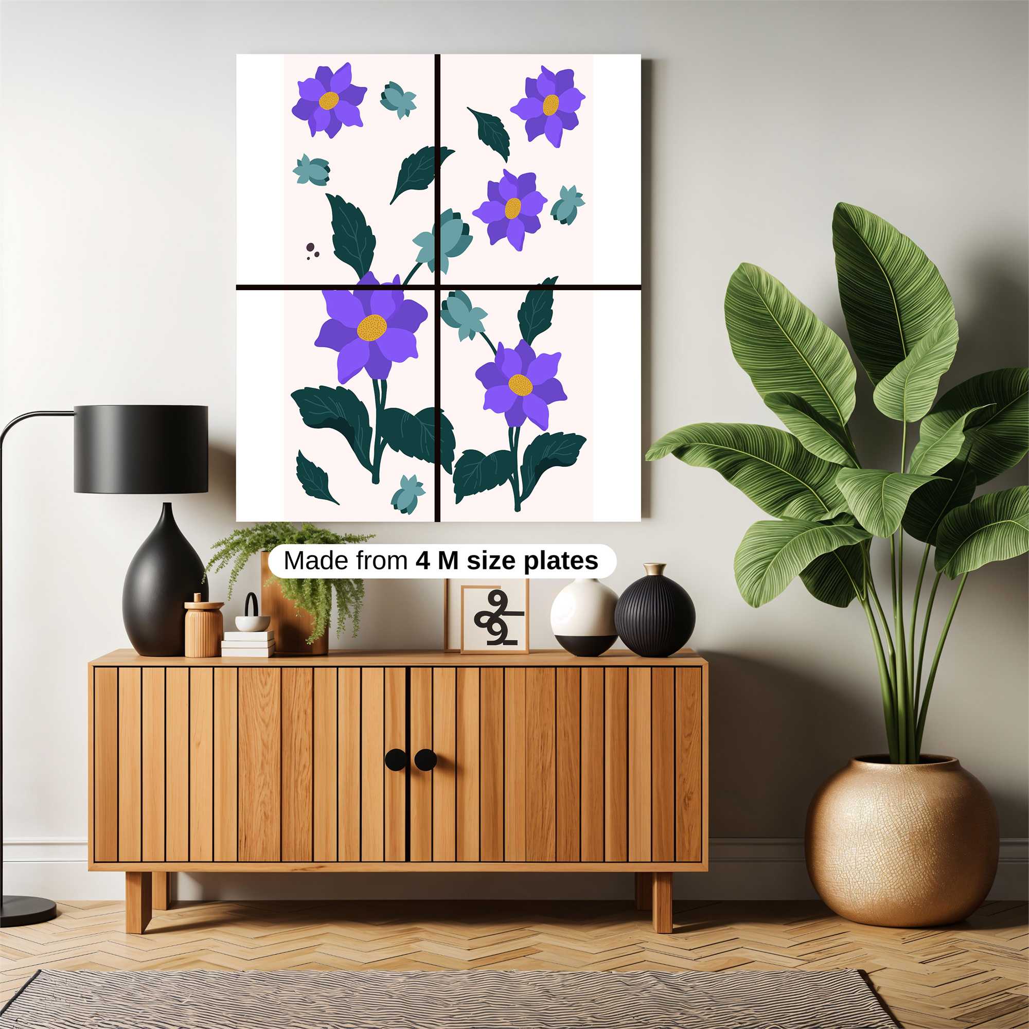 Iris Whimsy Safe Wall Magnetic / M