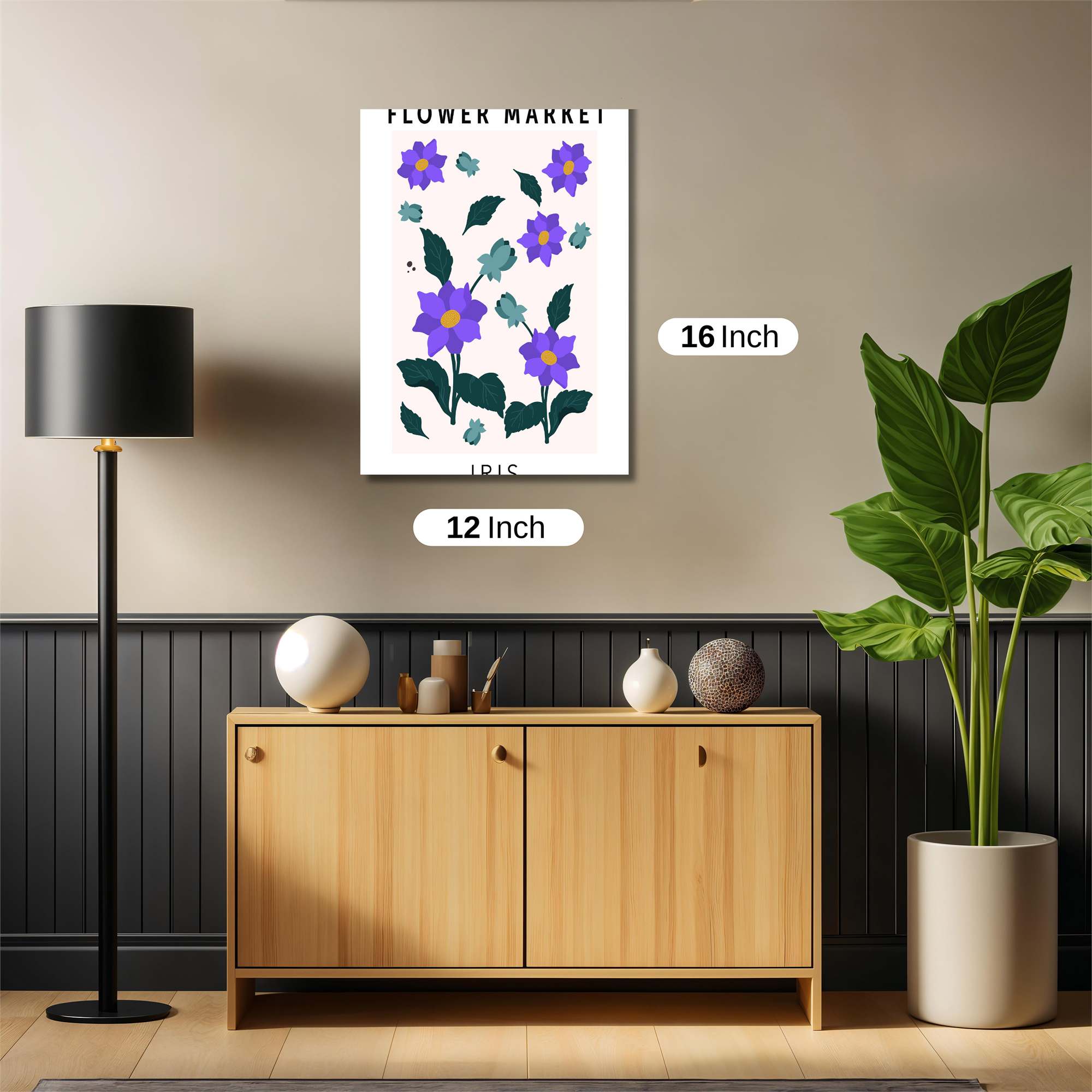 Iris Whimsy Safe Wall Magnetic / M