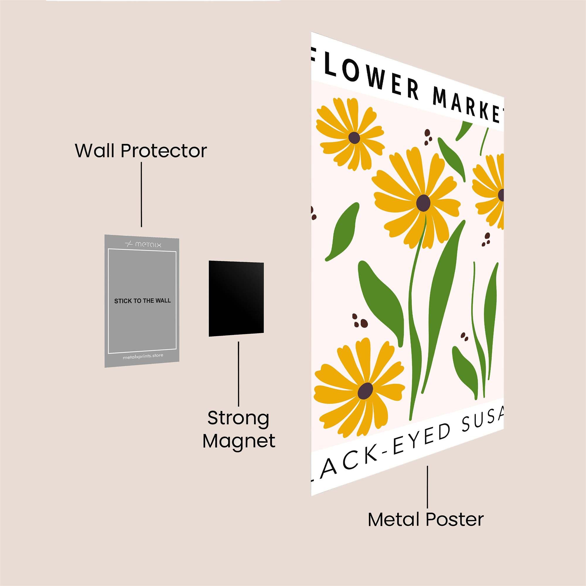 Susan Serenity Safe Wall Magnetic / M