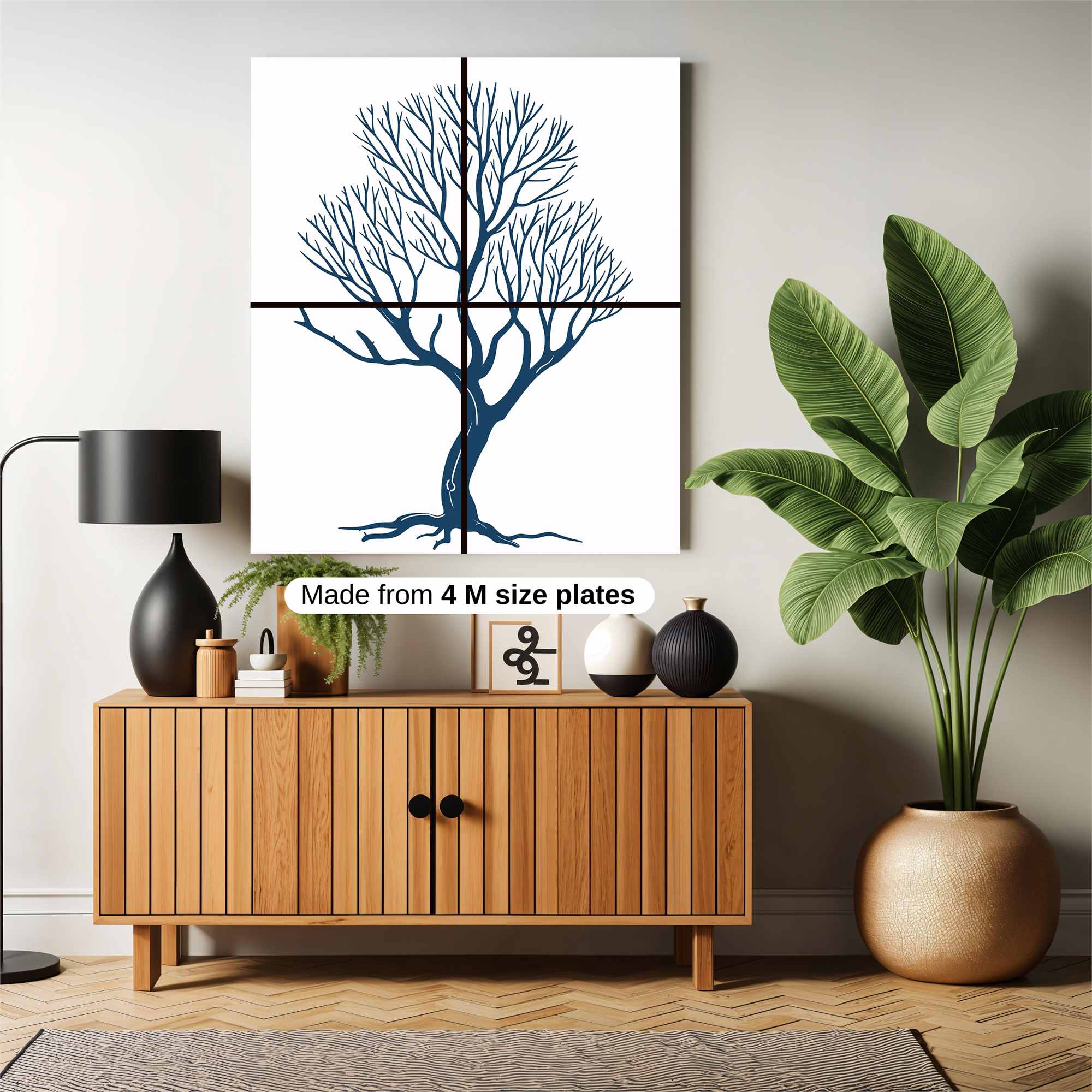 Tree Serene Safe Wall Magnetic / M