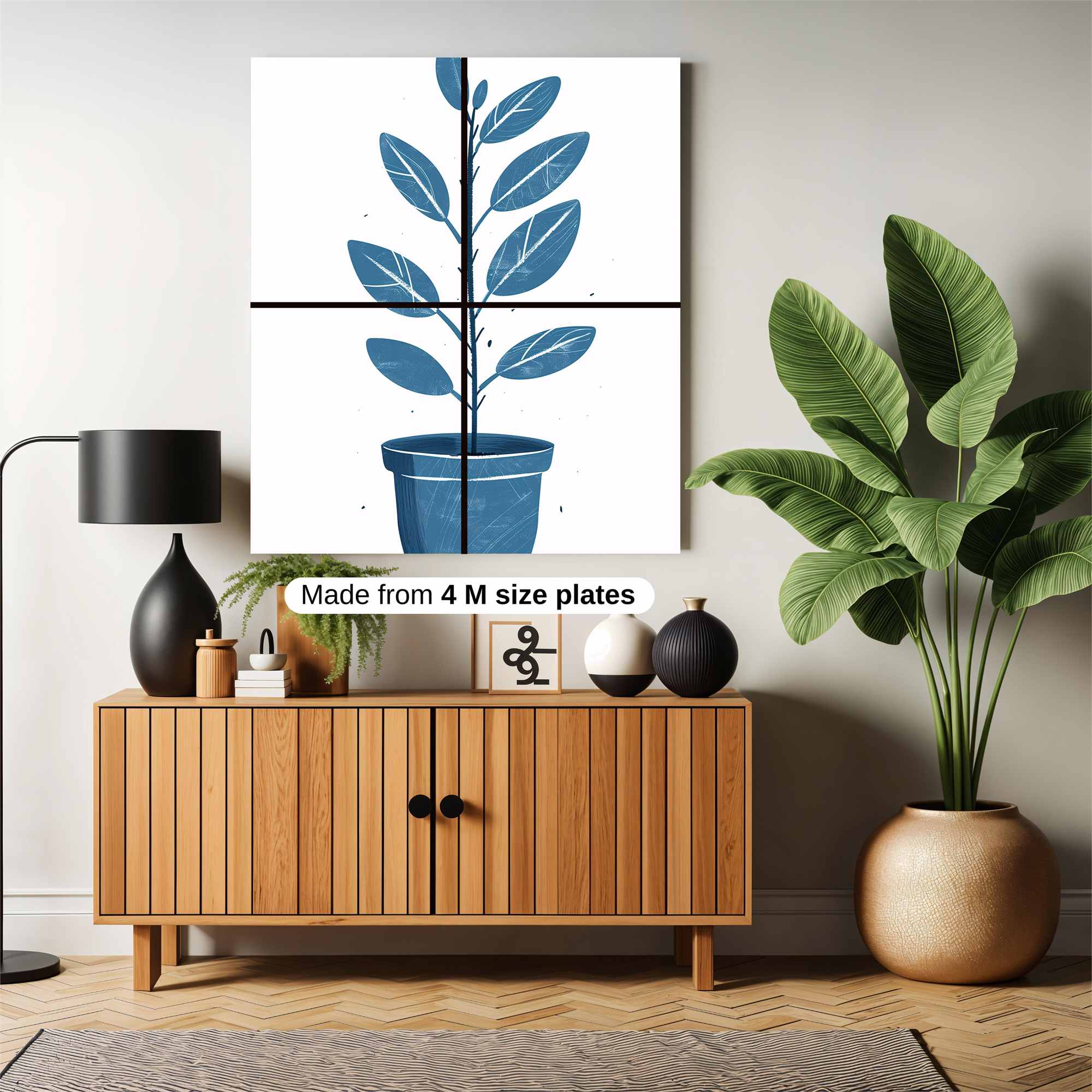 Plant Serenity Safe Wall Magnetic / M