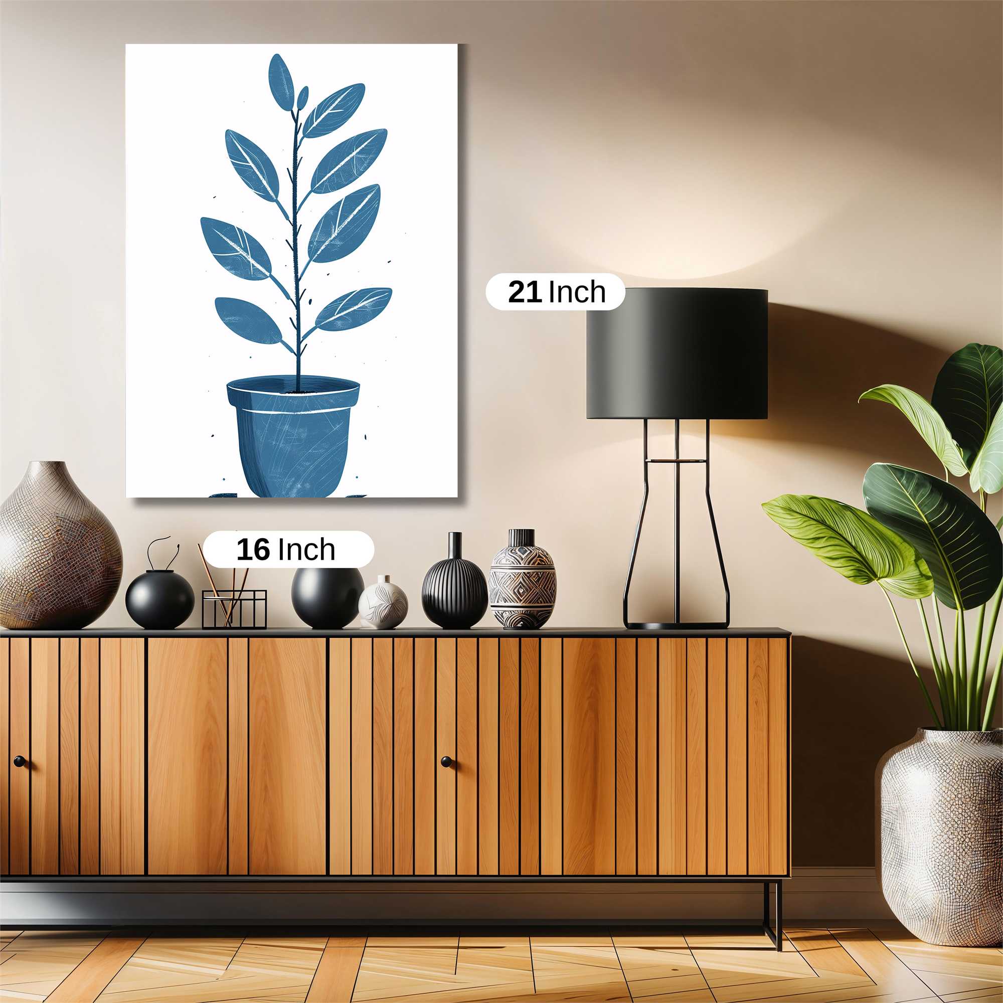 Plant Serenity Safe Wall Magnetic / M