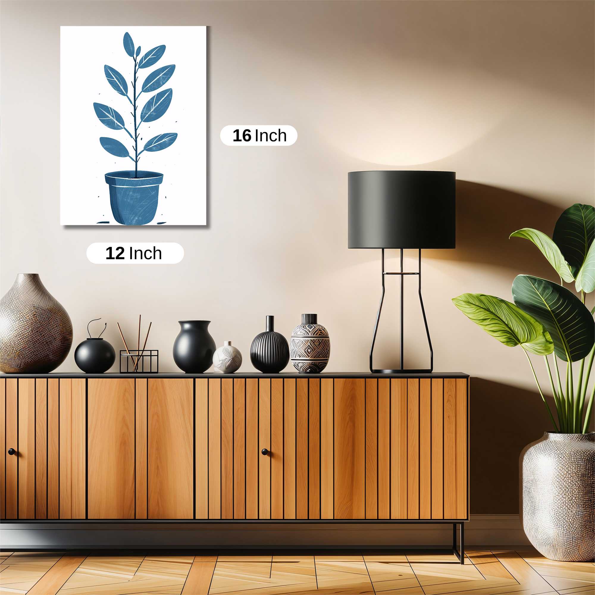 Plant Serenity Safe Wall Magnetic / M