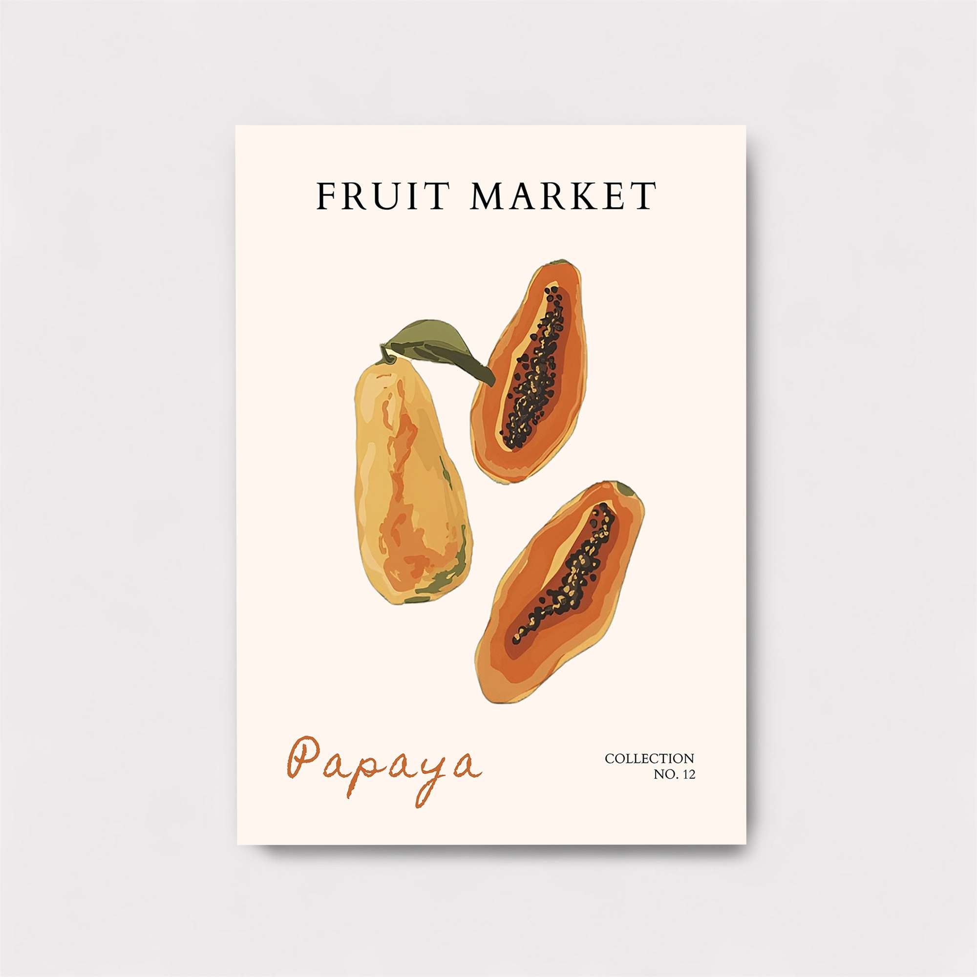 Papaya Bliss Safe Wall Magnetic / M