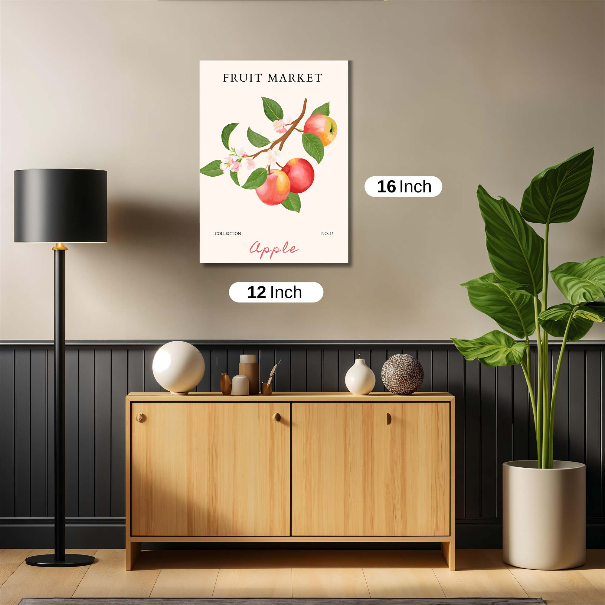 Apple Bliss Safe Wall Magnetic / M