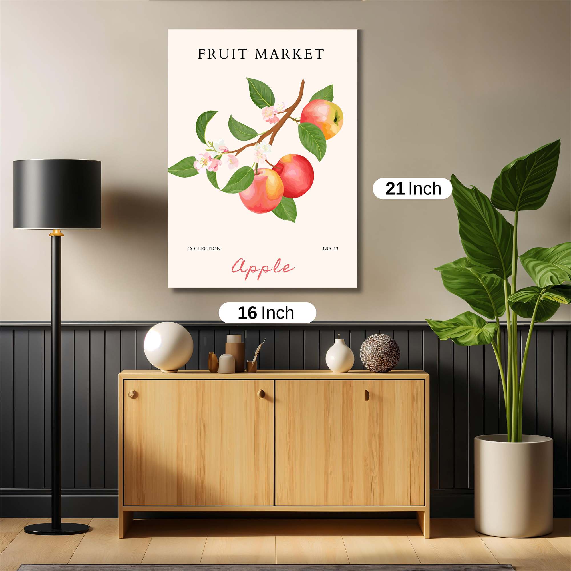 Apple Bliss Safe Wall Magnetic / M