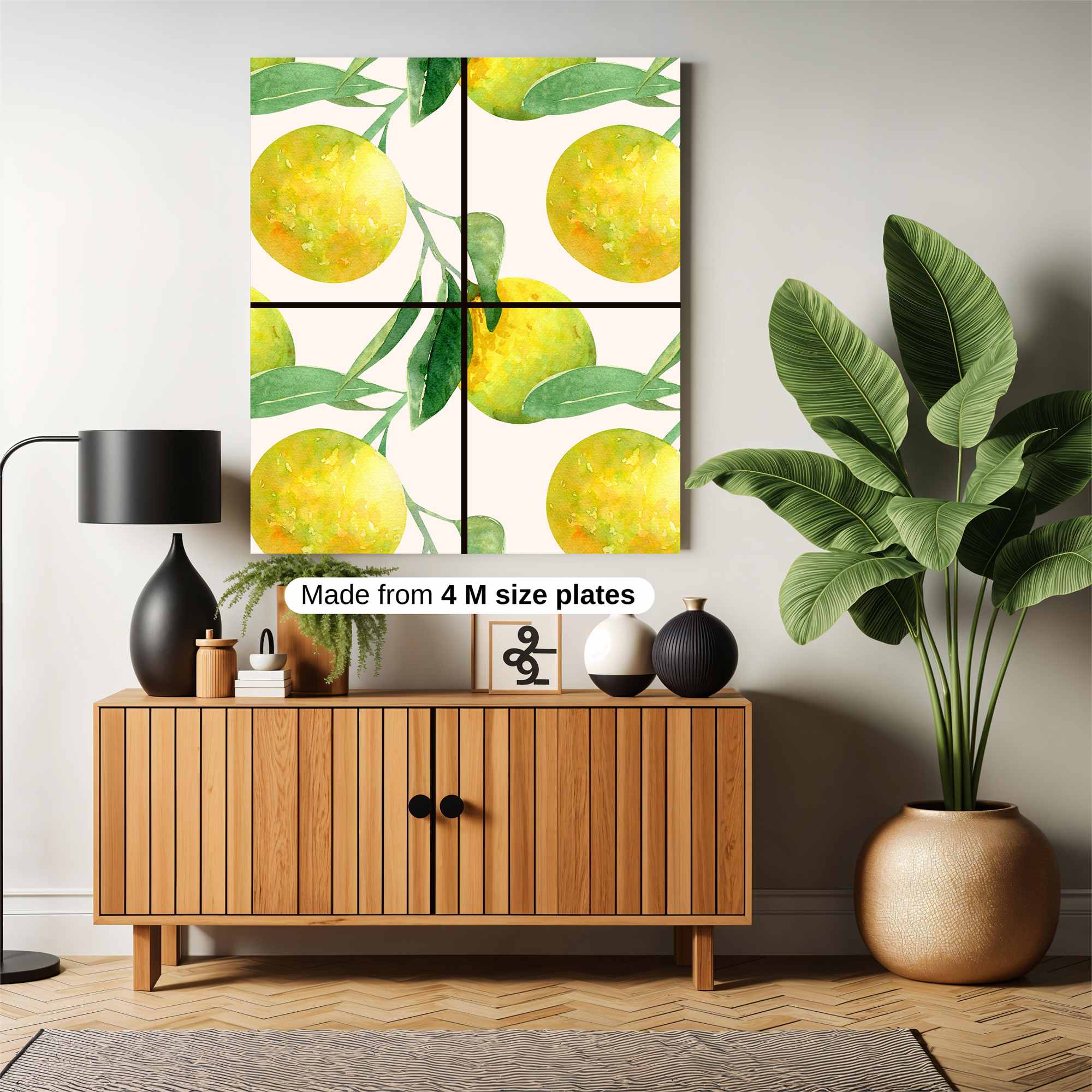 Lemon Bliss Safe Wall Magnetic / M