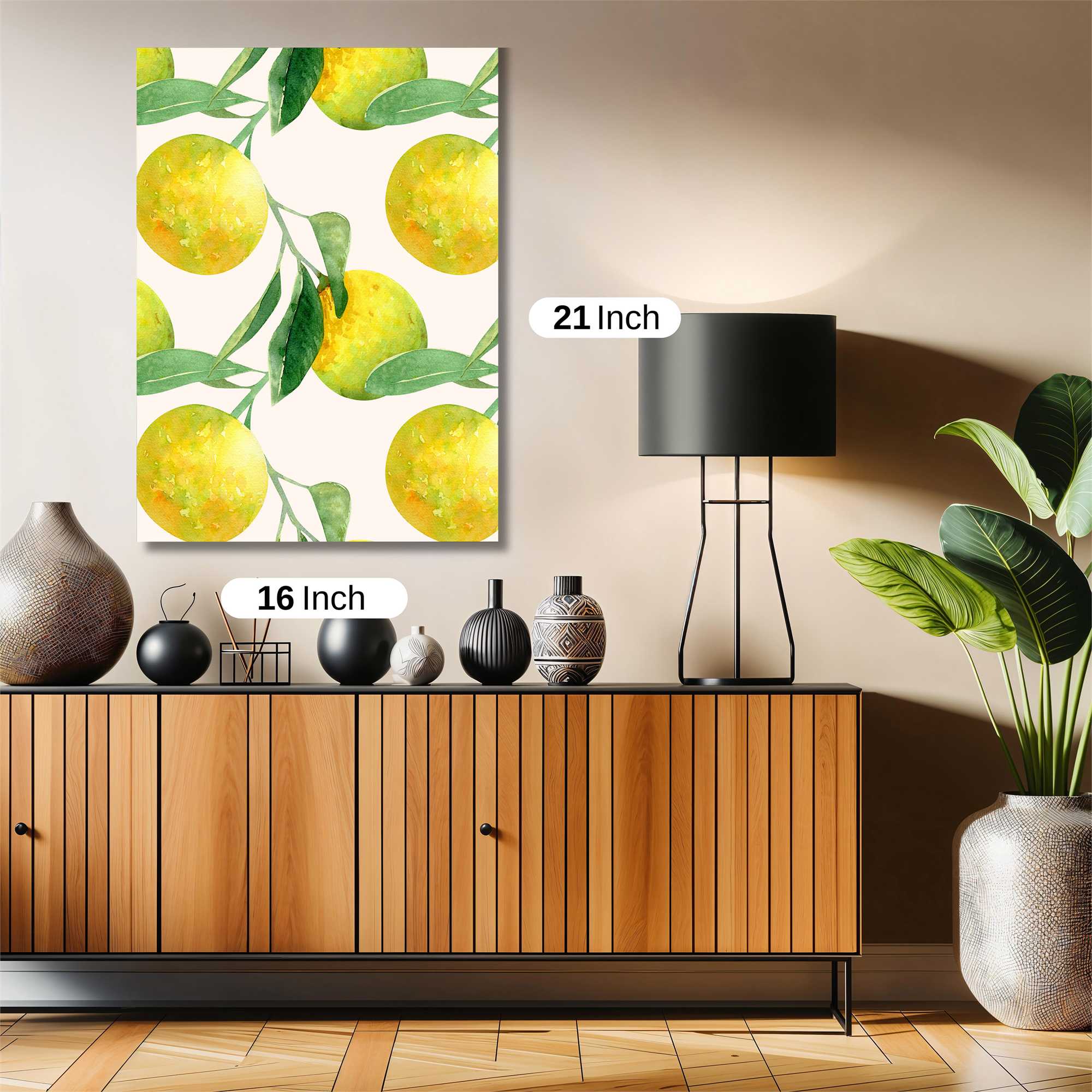 Lemon Bliss Safe Wall Magnetic / M