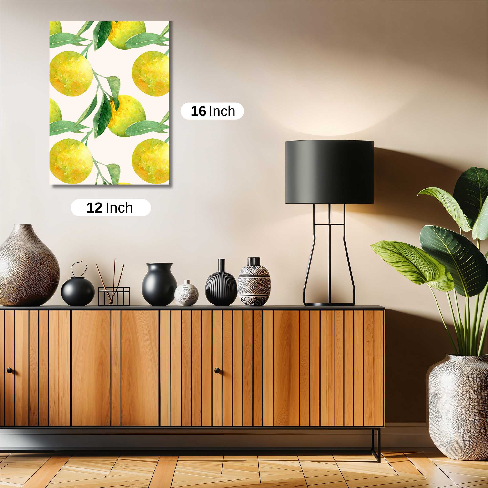 Lemon Bliss Safe Wall Magnetic / M