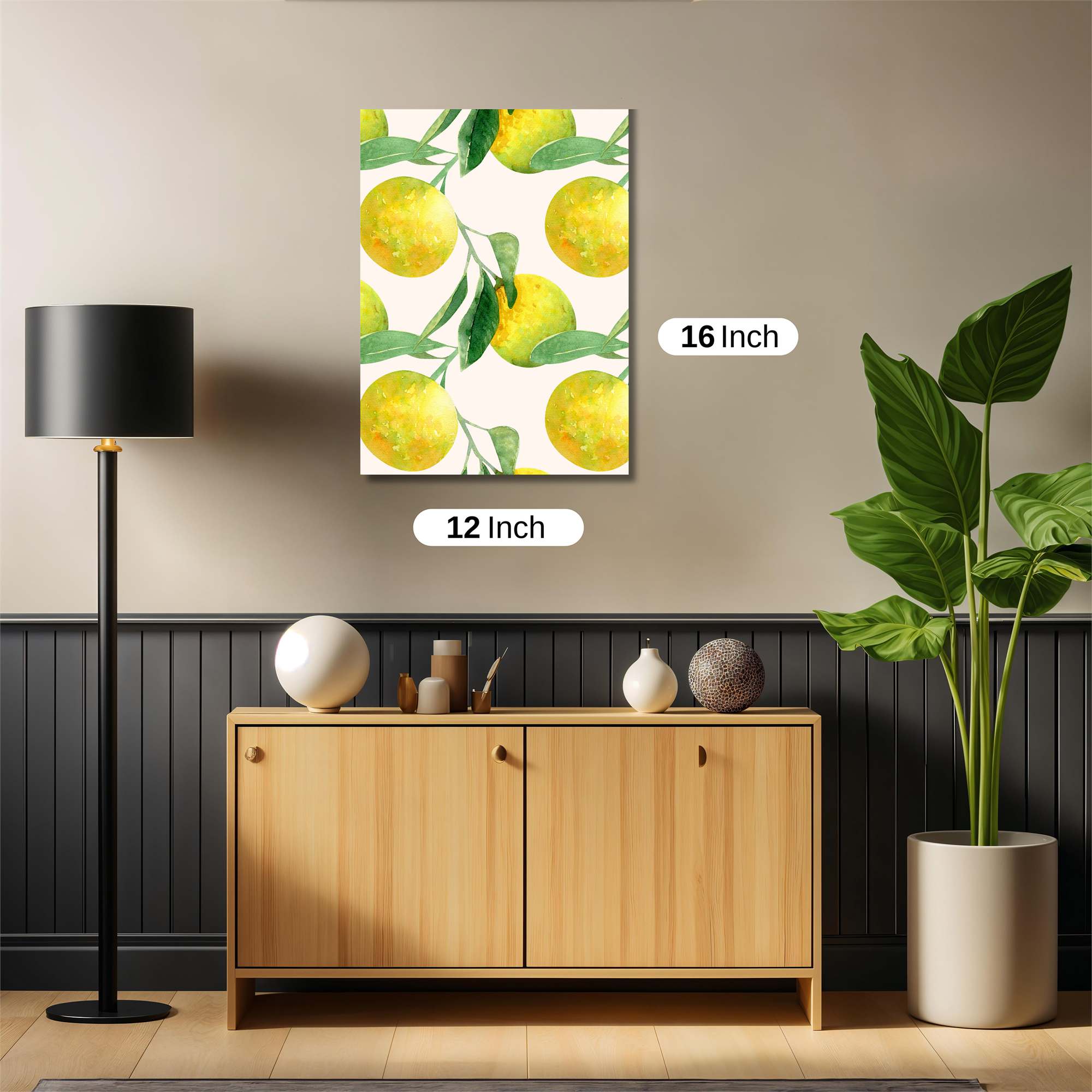 Lemon Bliss Safe Wall Magnetic / M