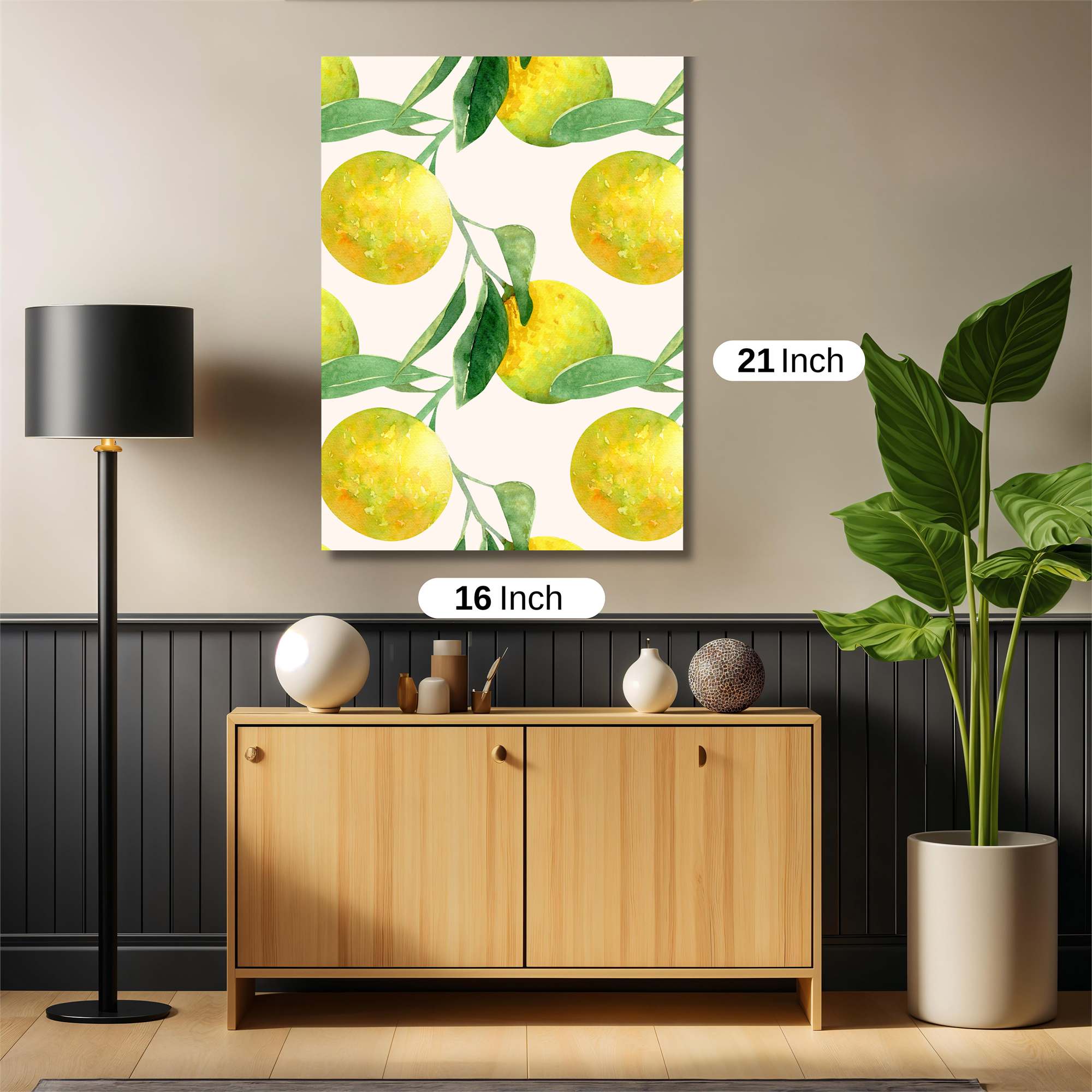 Lemon Bliss Safe Wall Magnetic / M