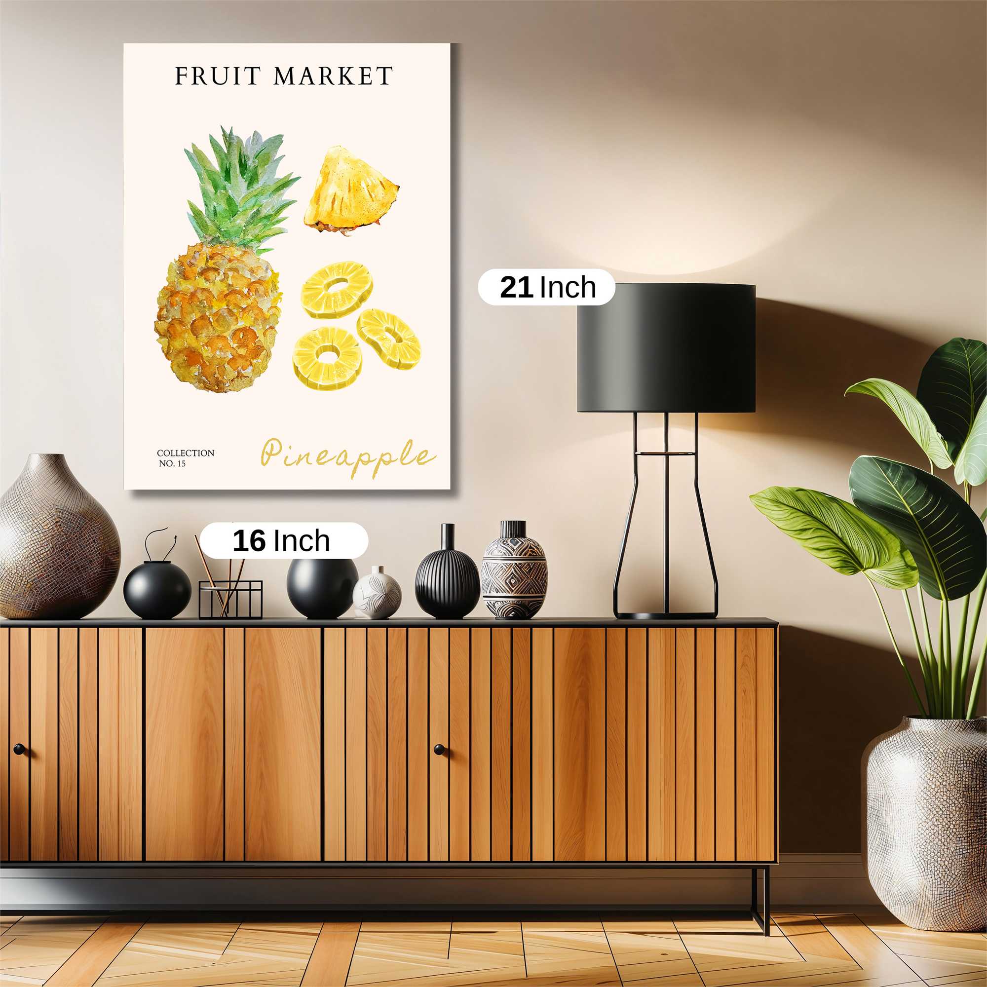 Pineapple Bliss Safe Wall Magnetic / M