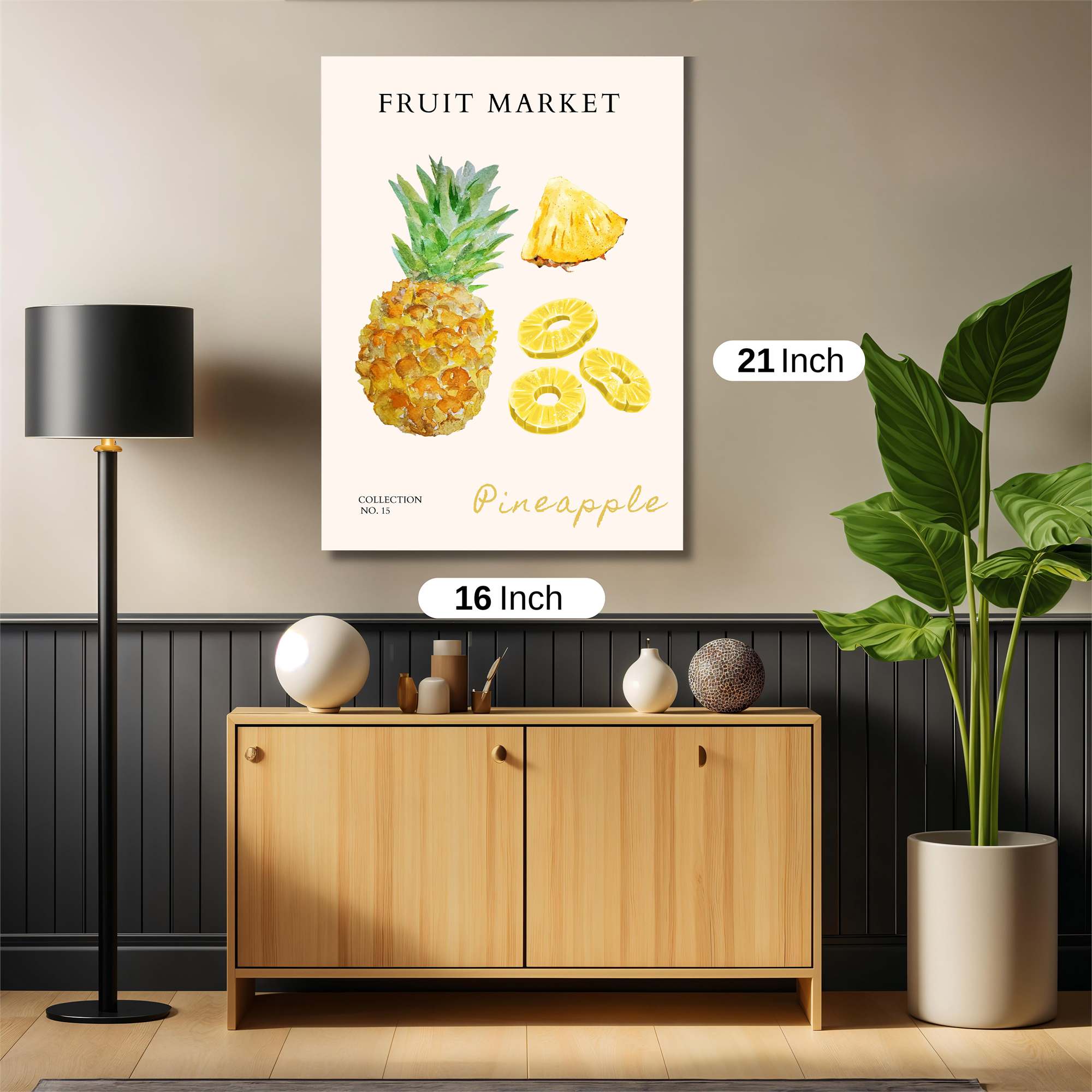 Pineapple Bliss Safe Wall Magnetic / M