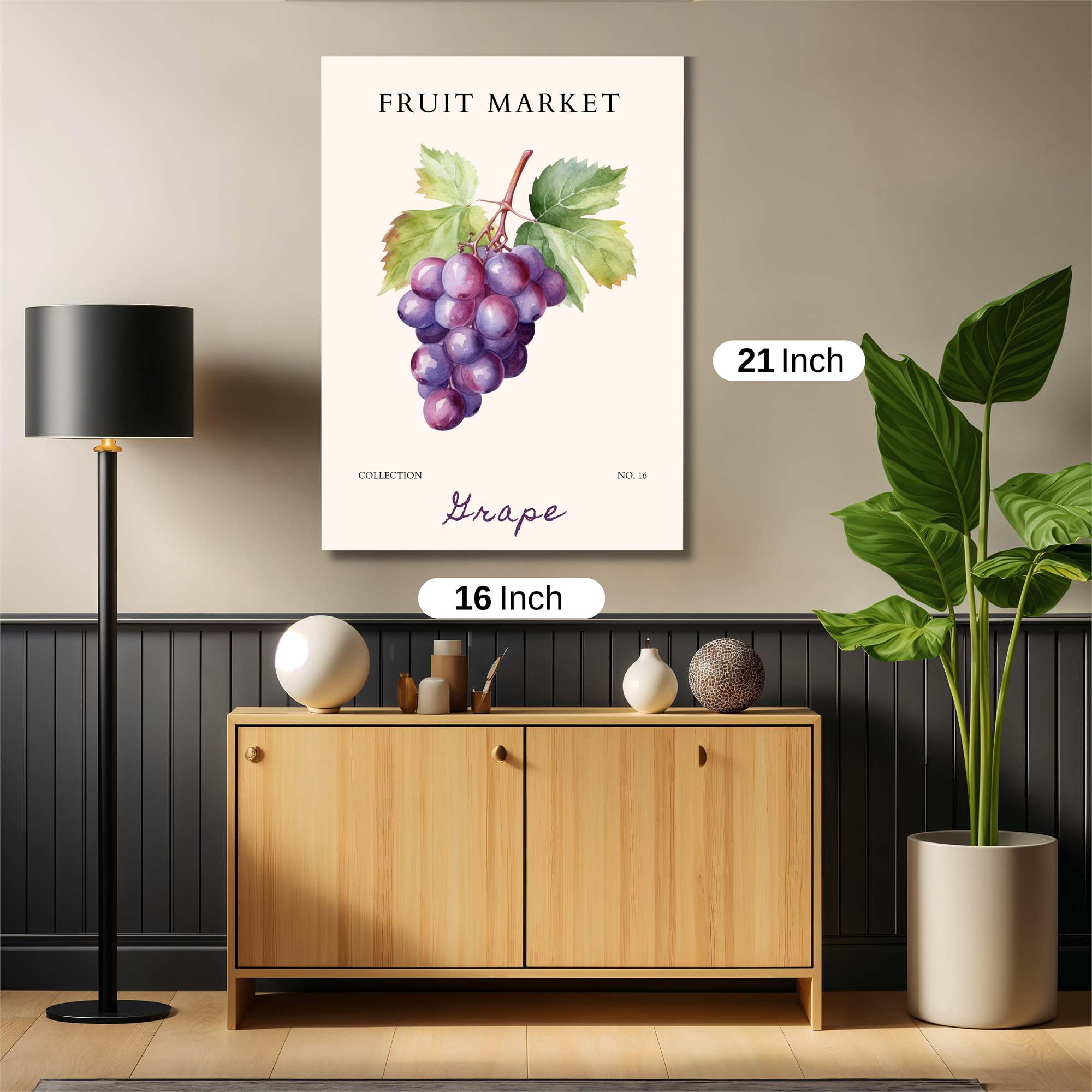 Grape Bliss Safe Wall Magnetic / M