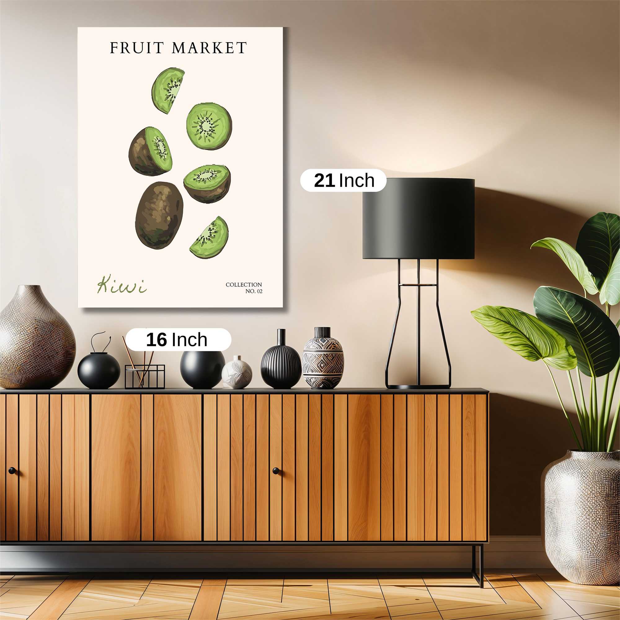 Kiwi Craze Safe Wall Magnetic / M