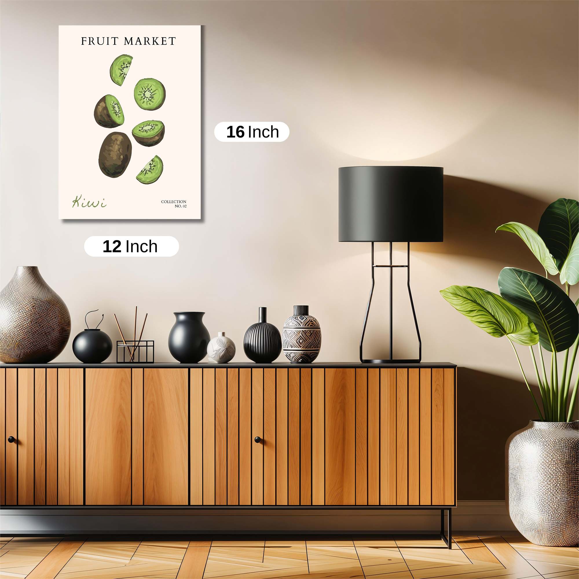 Kiwi Craze Safe Wall Magnetic / M