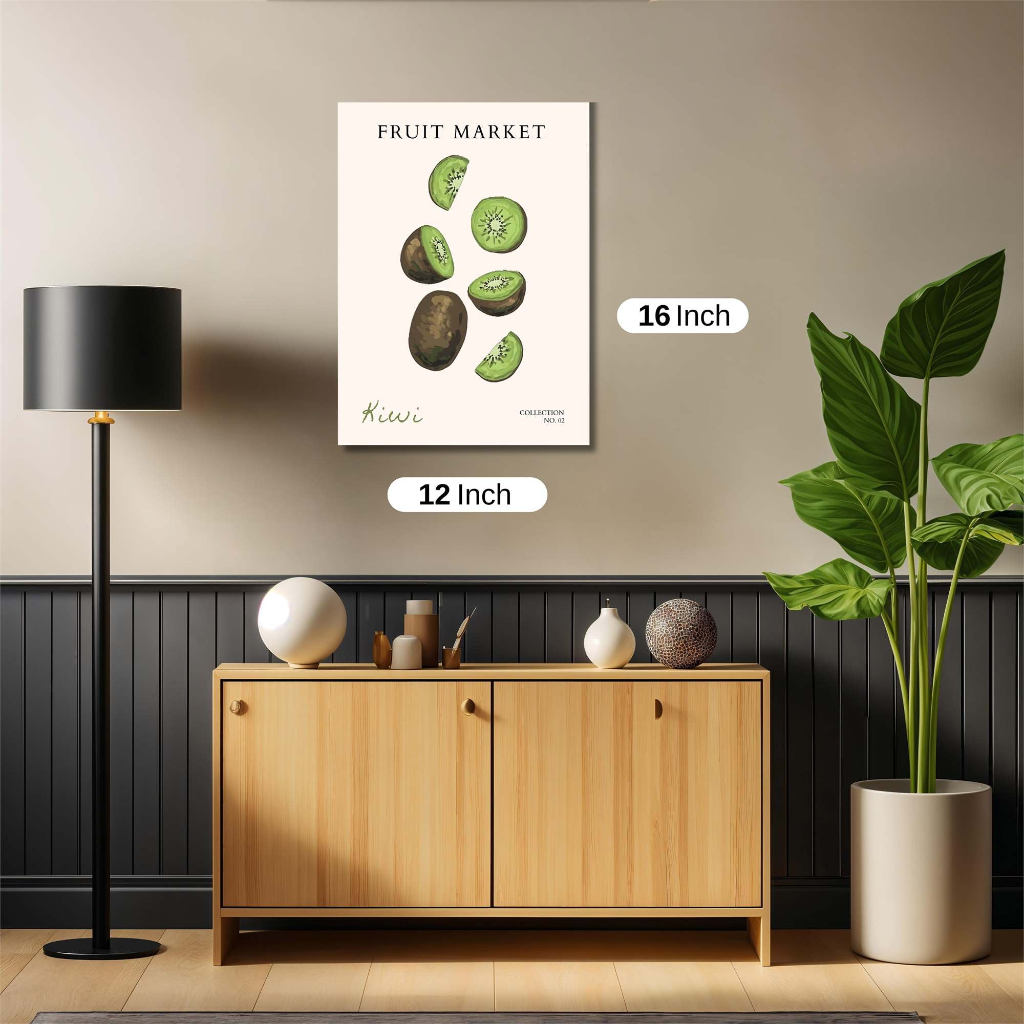 Kiwi Craze Safe Wall Magnetic / M