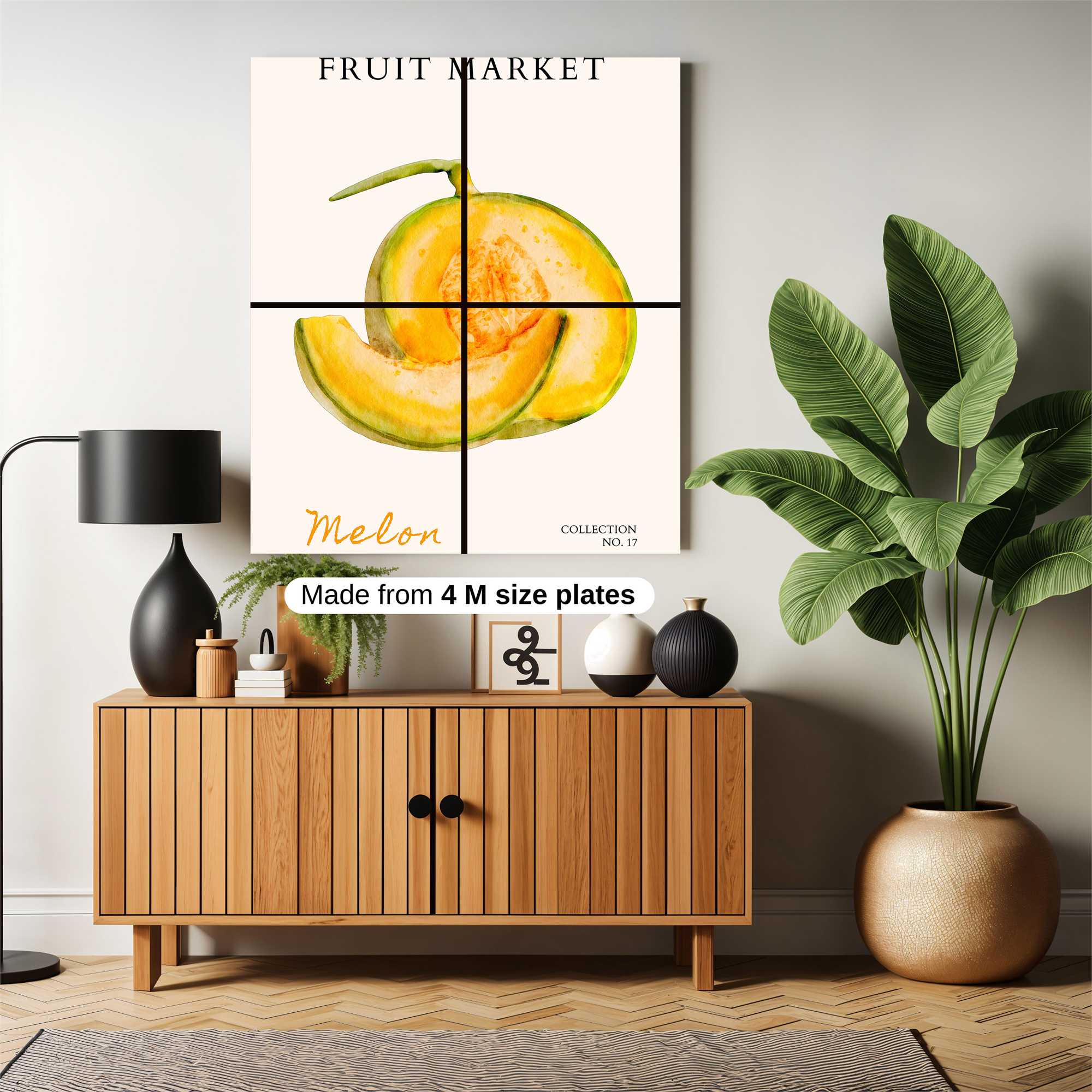Melon Bliss Safe Wall Magnetic / M