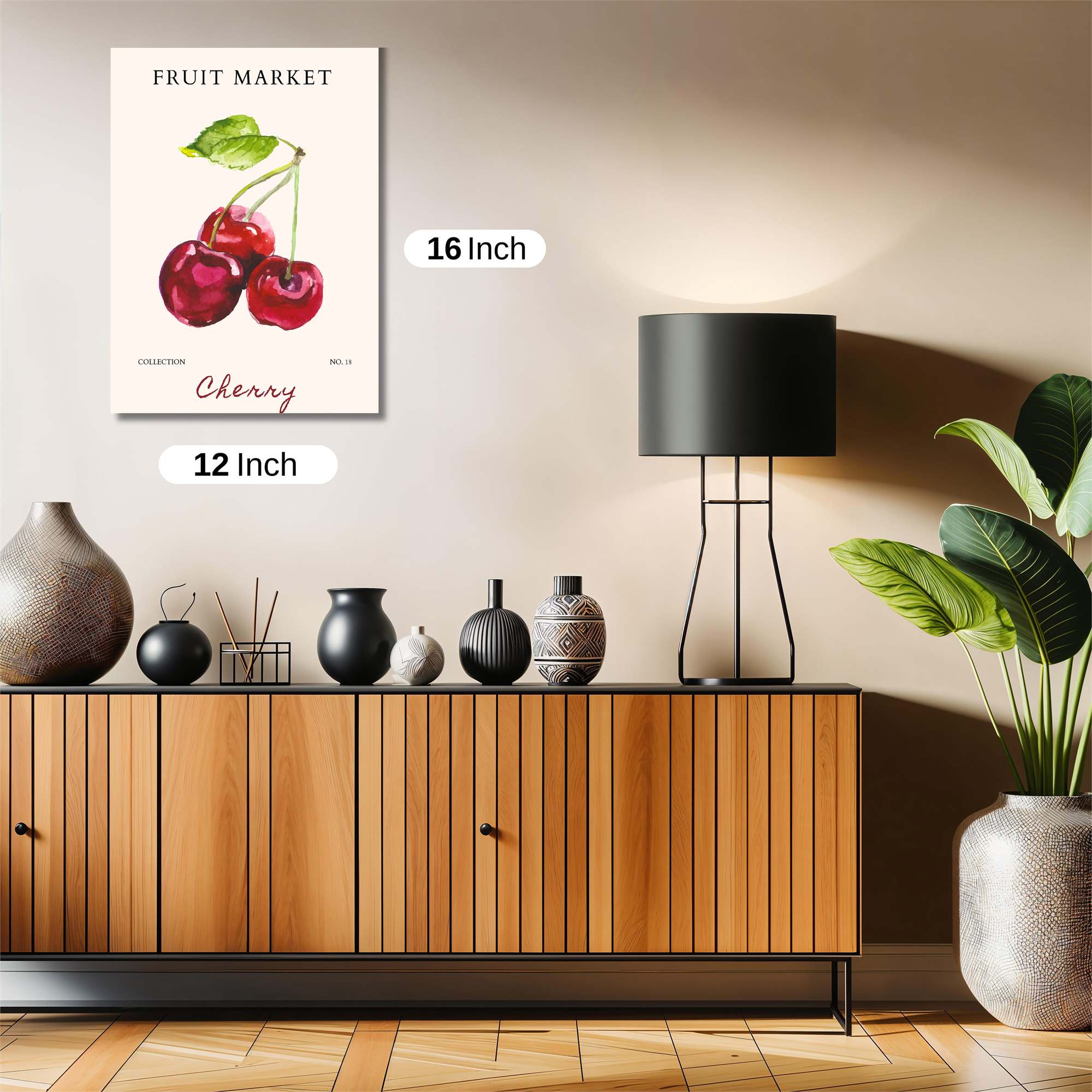 Cherry Bliss Safe Wall Magnetic / M