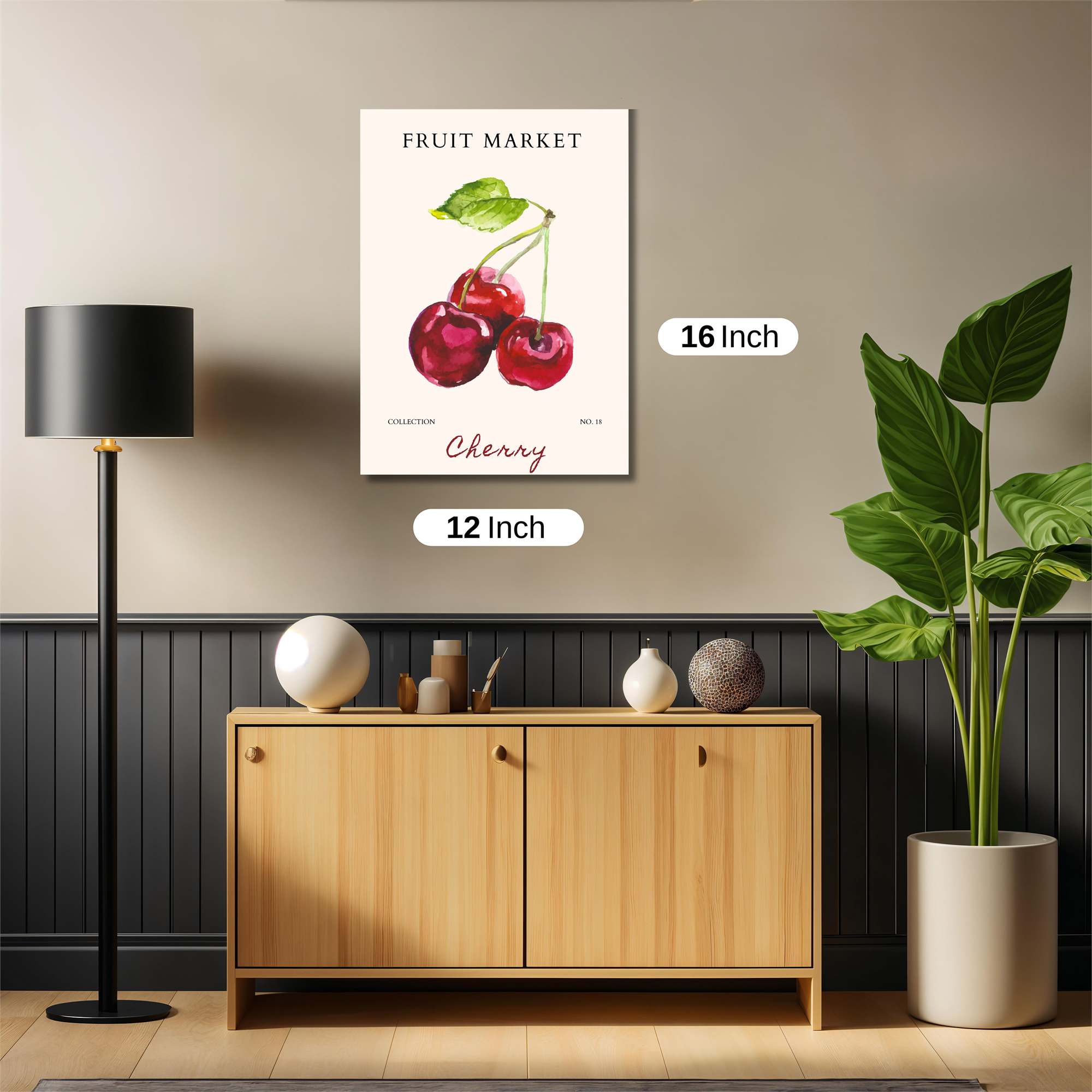 Cherry Bliss Safe Wall Magnetic / M