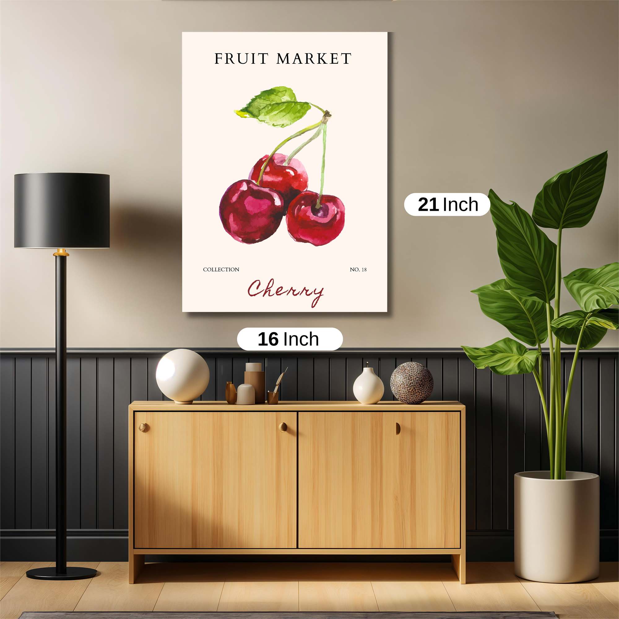 Cherry Bliss Safe Wall Magnetic / M