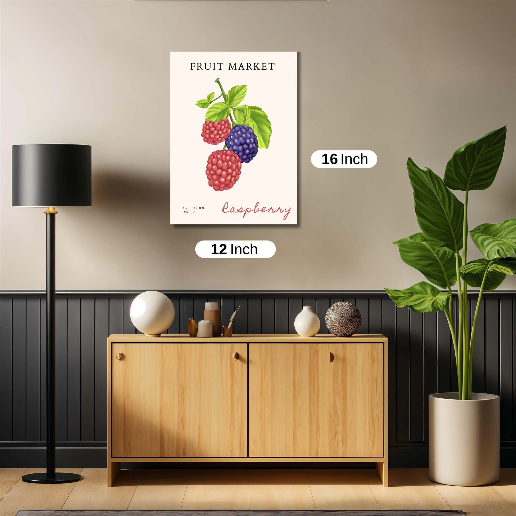 Berry Delight Safe Wall Magnetic / M