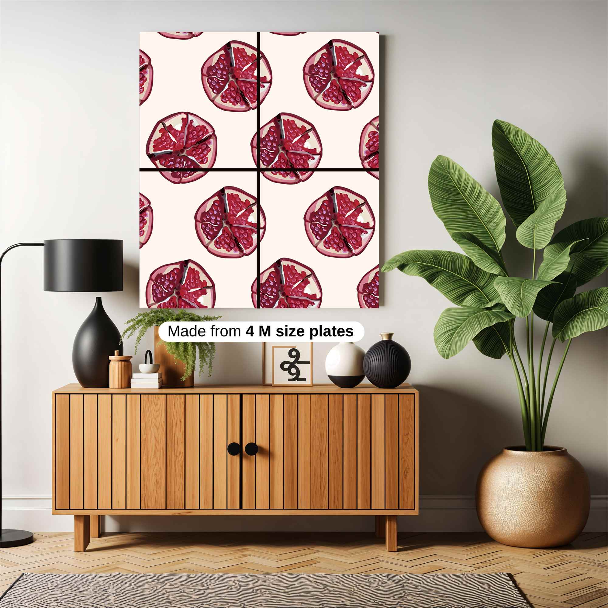 Pomegranate Bliss Safe Wall Magnetic / M