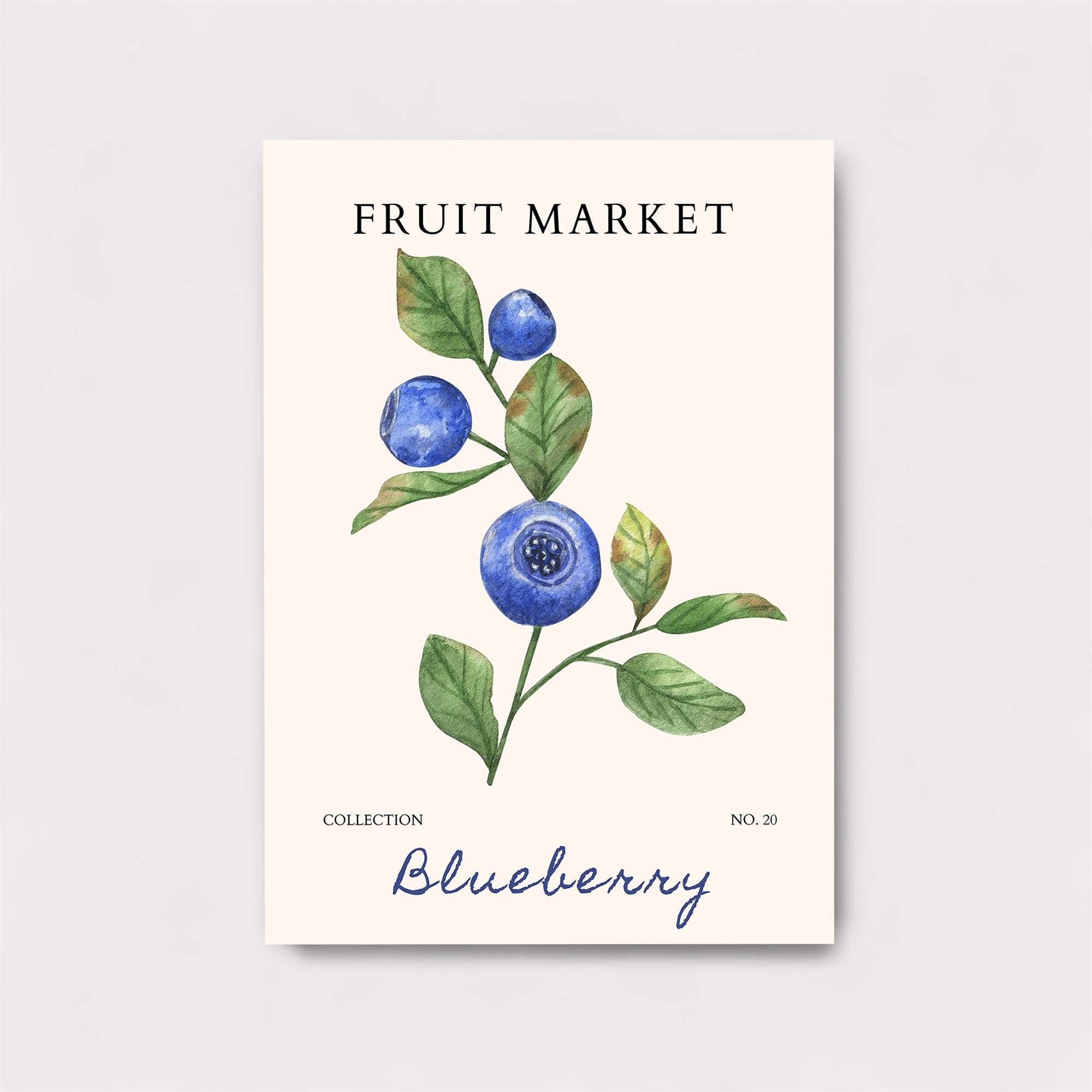 Blueberry Bliss Safe Wall Magnetic / M
