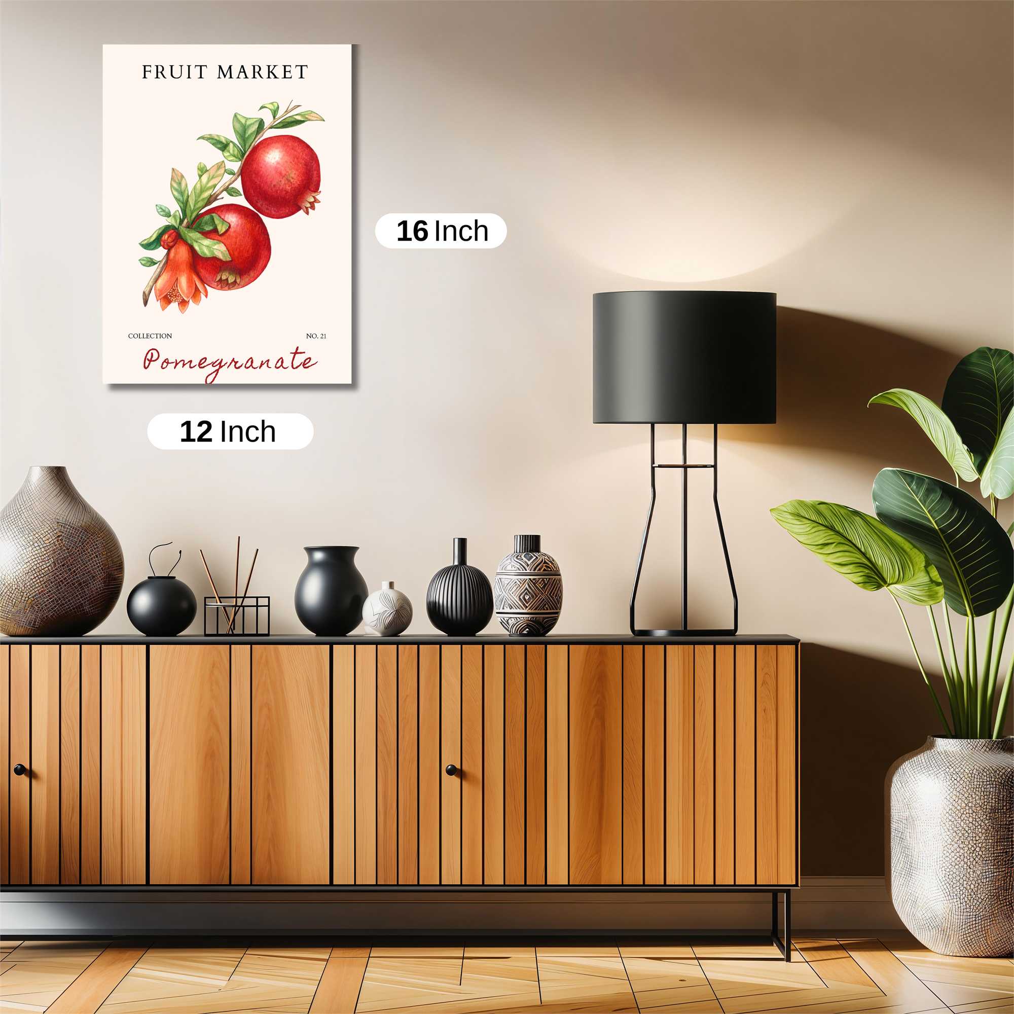 Pomegranate Bliss Safe Wall Magnetic / M