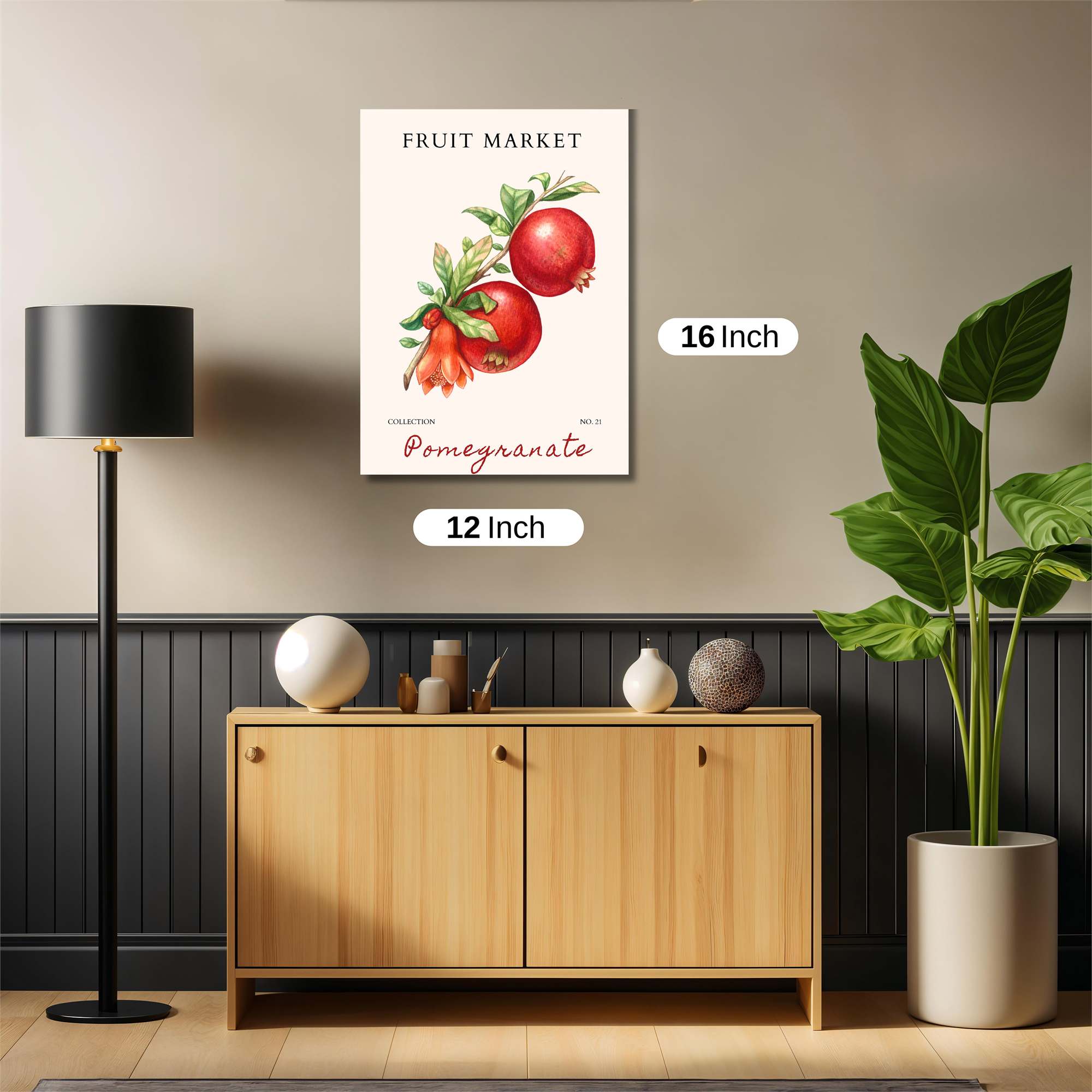 Pomegranate Bliss Safe Wall Magnetic / M