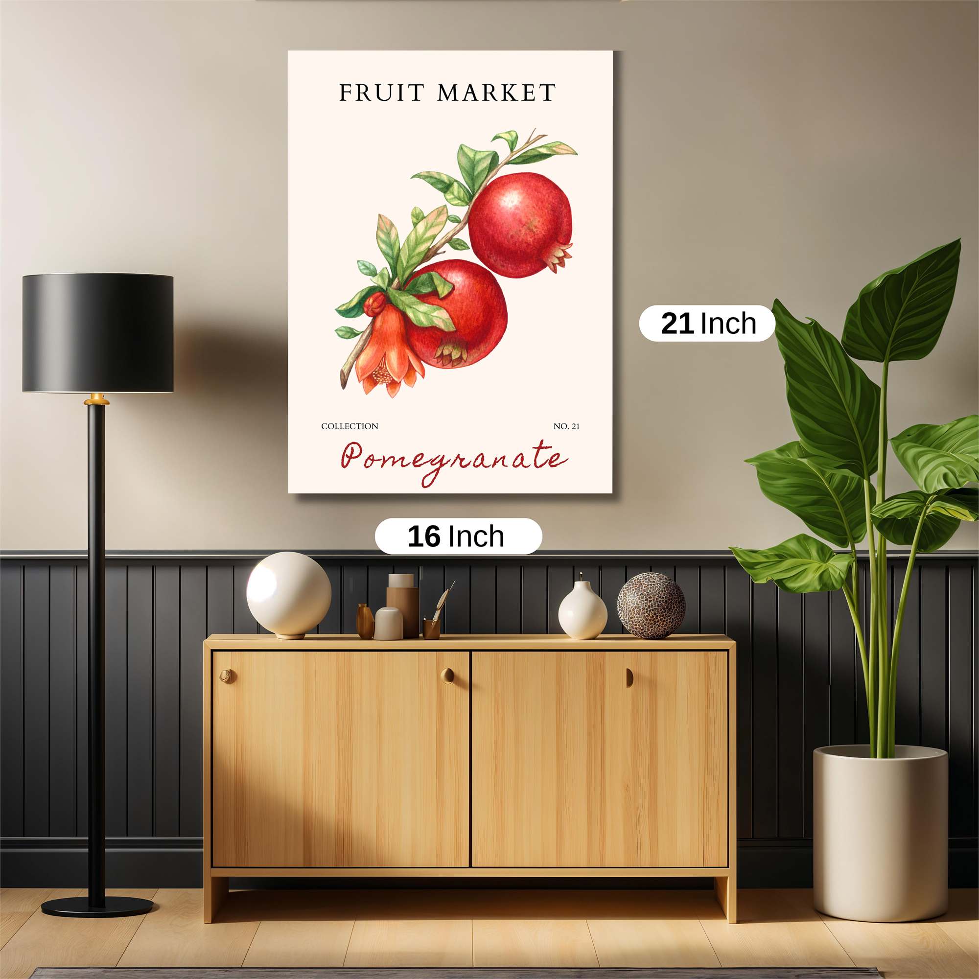 Pomegranate Bliss Safe Wall Magnetic / M