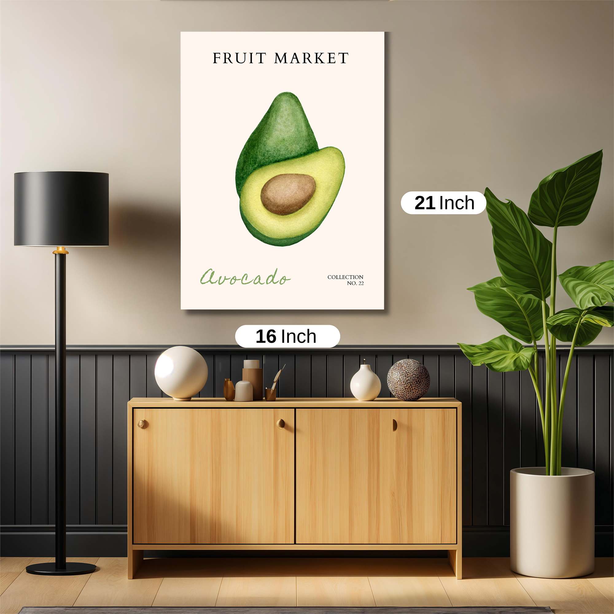 Avocado Bliss Safe Wall Magnetic / M